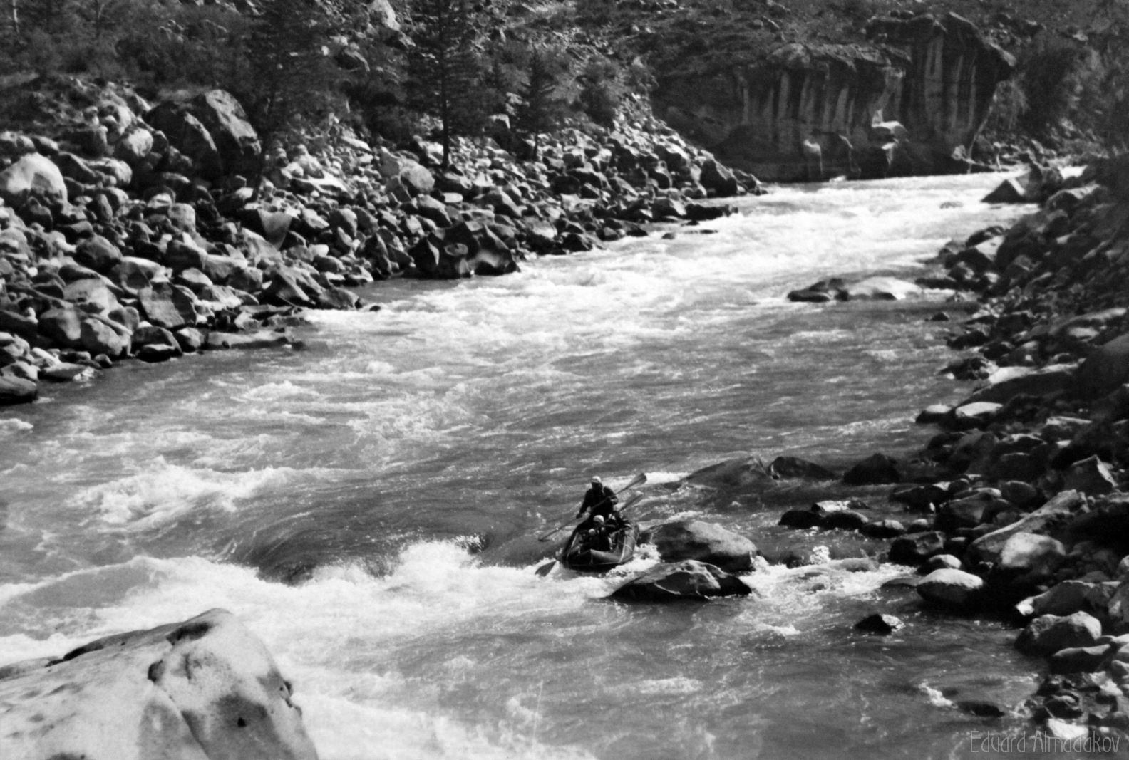 Прохождение Аргута (1968). Фотограф Эдуард Алмадаков