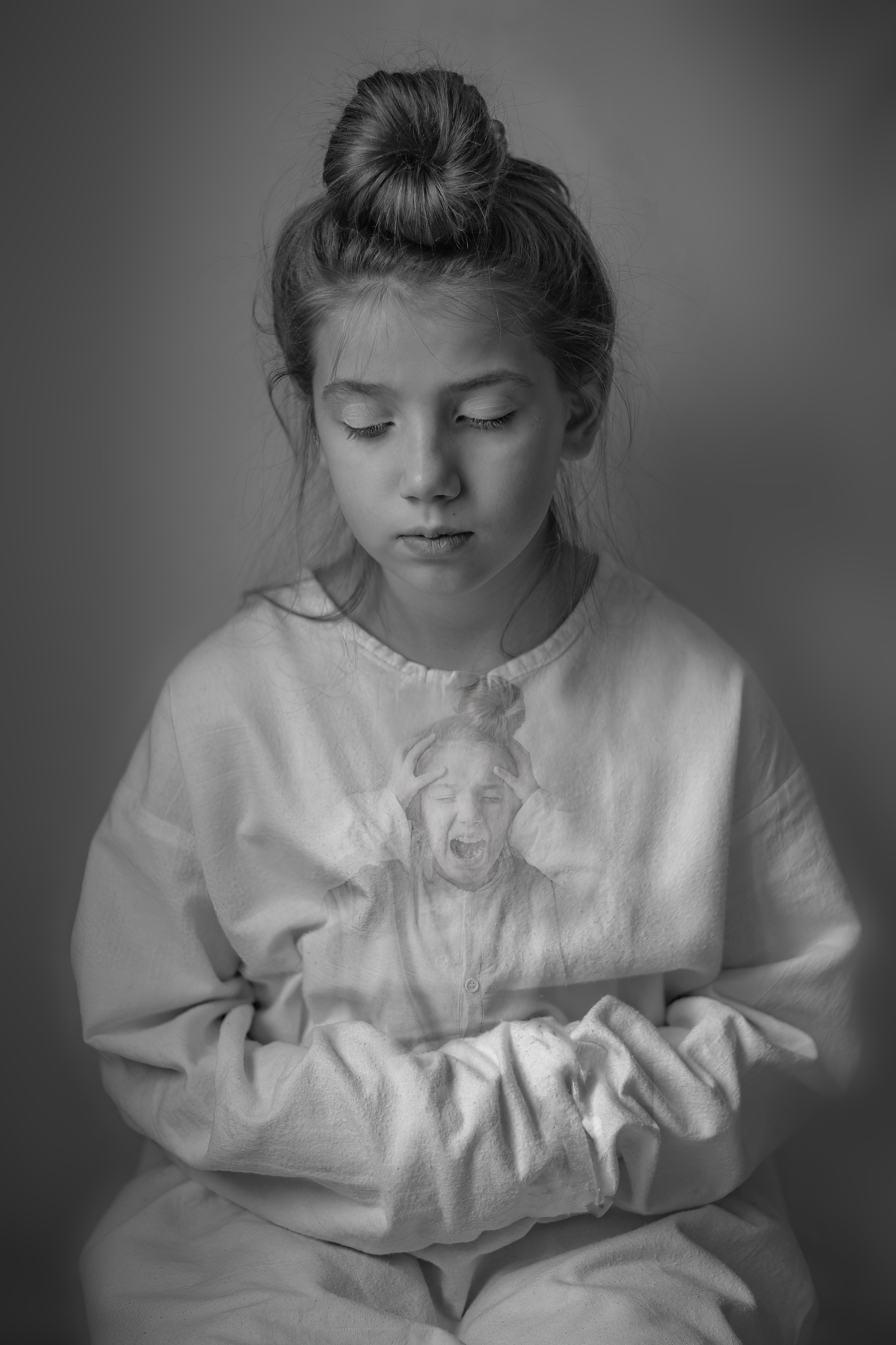 Детская фотосессия. Художественная обработка.