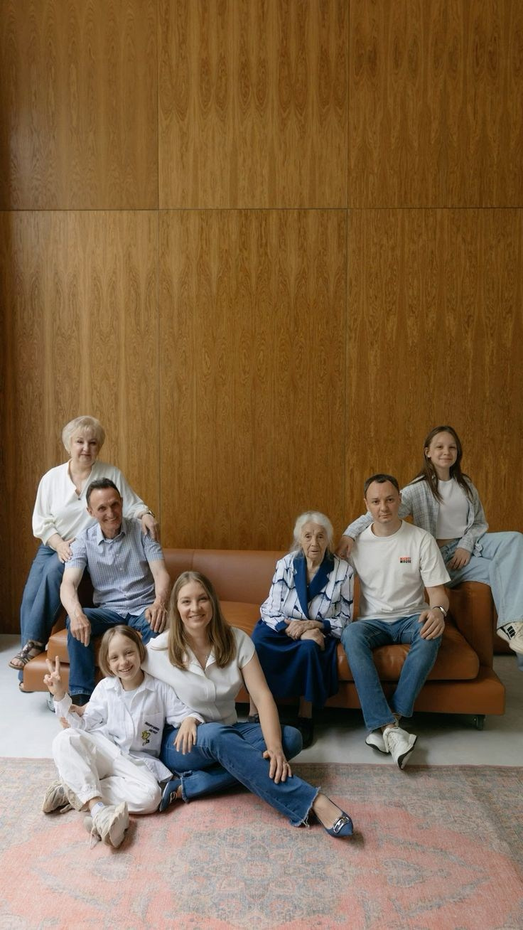 Съёмка для большой семьи. Семейный и детский фотограф в Новосибирске Алёна Малахова