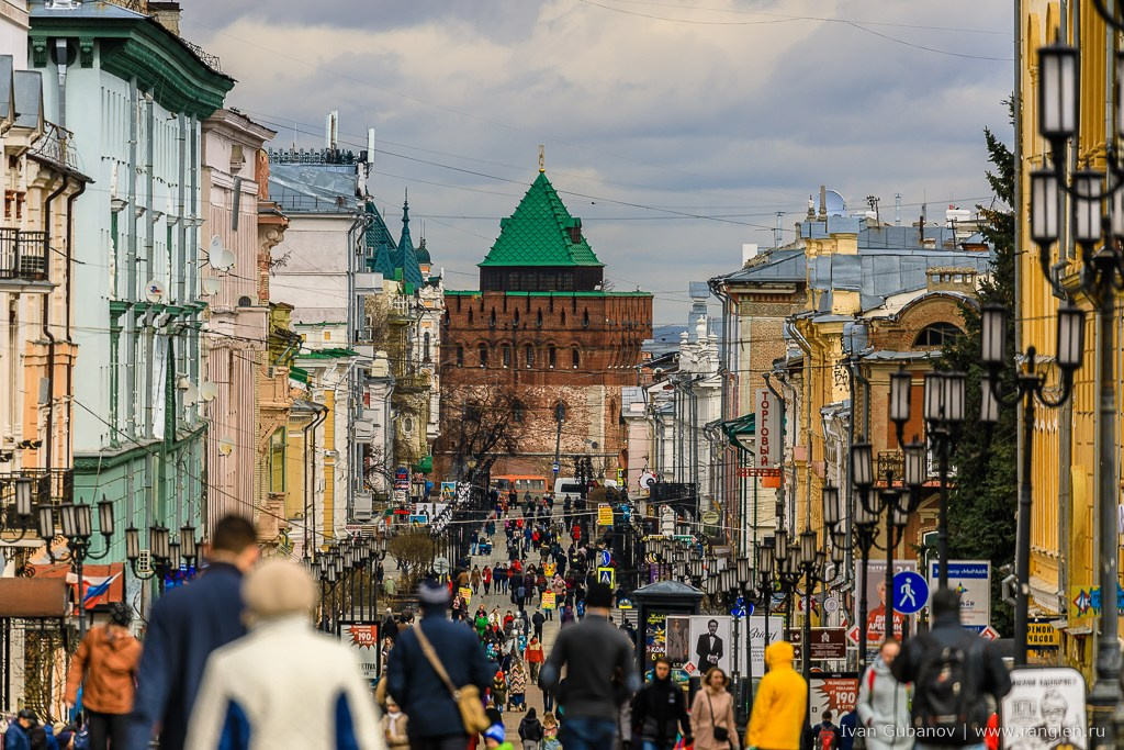 Путешествие в Нижний Новгород. Фотограф Иван Губанов