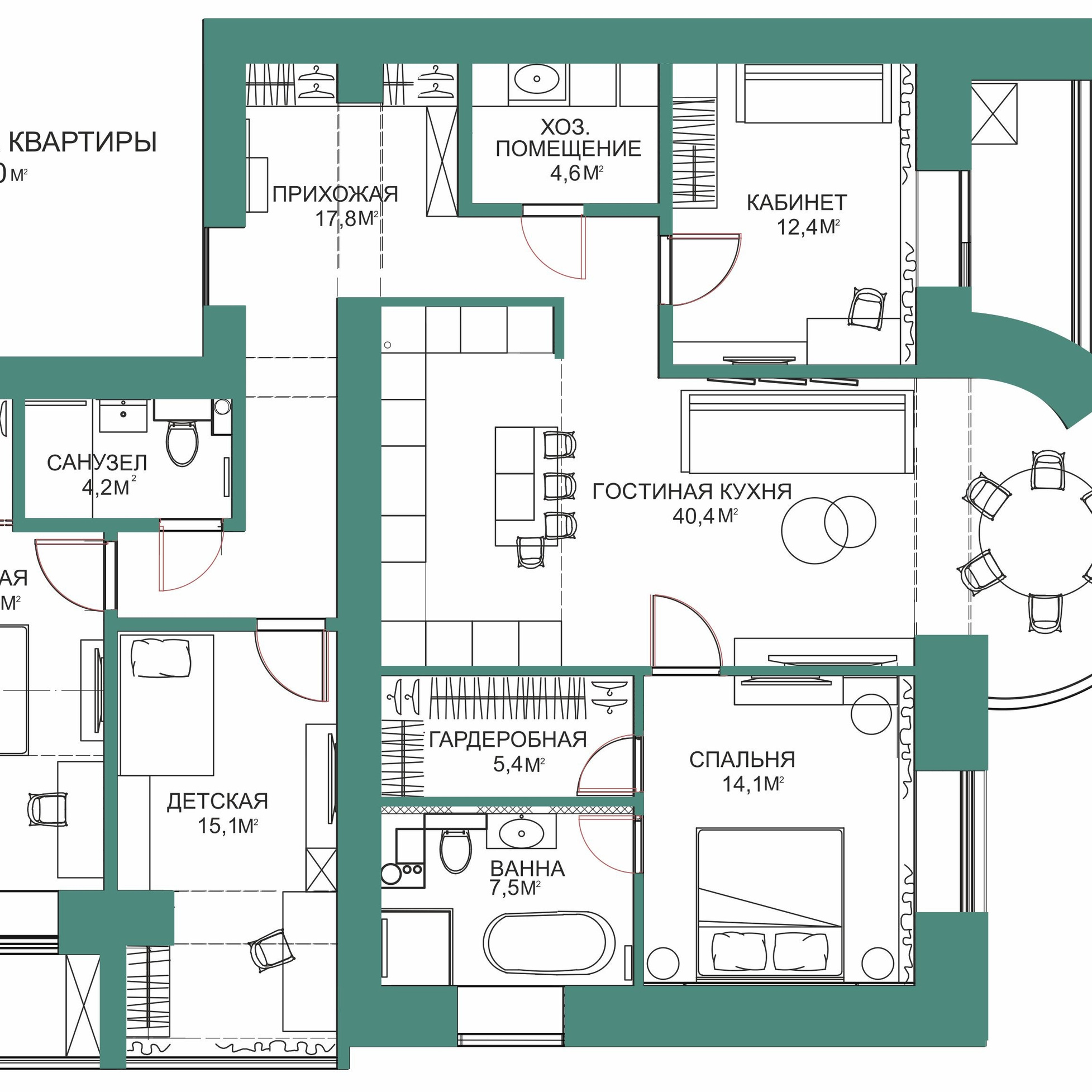 Планировка квартиры