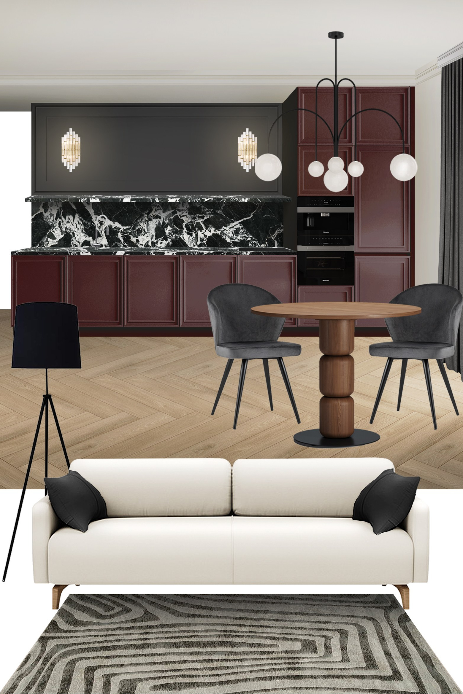 Услуги. Дизайнер интерьера Малюгина Ксения Санкт-Петербург