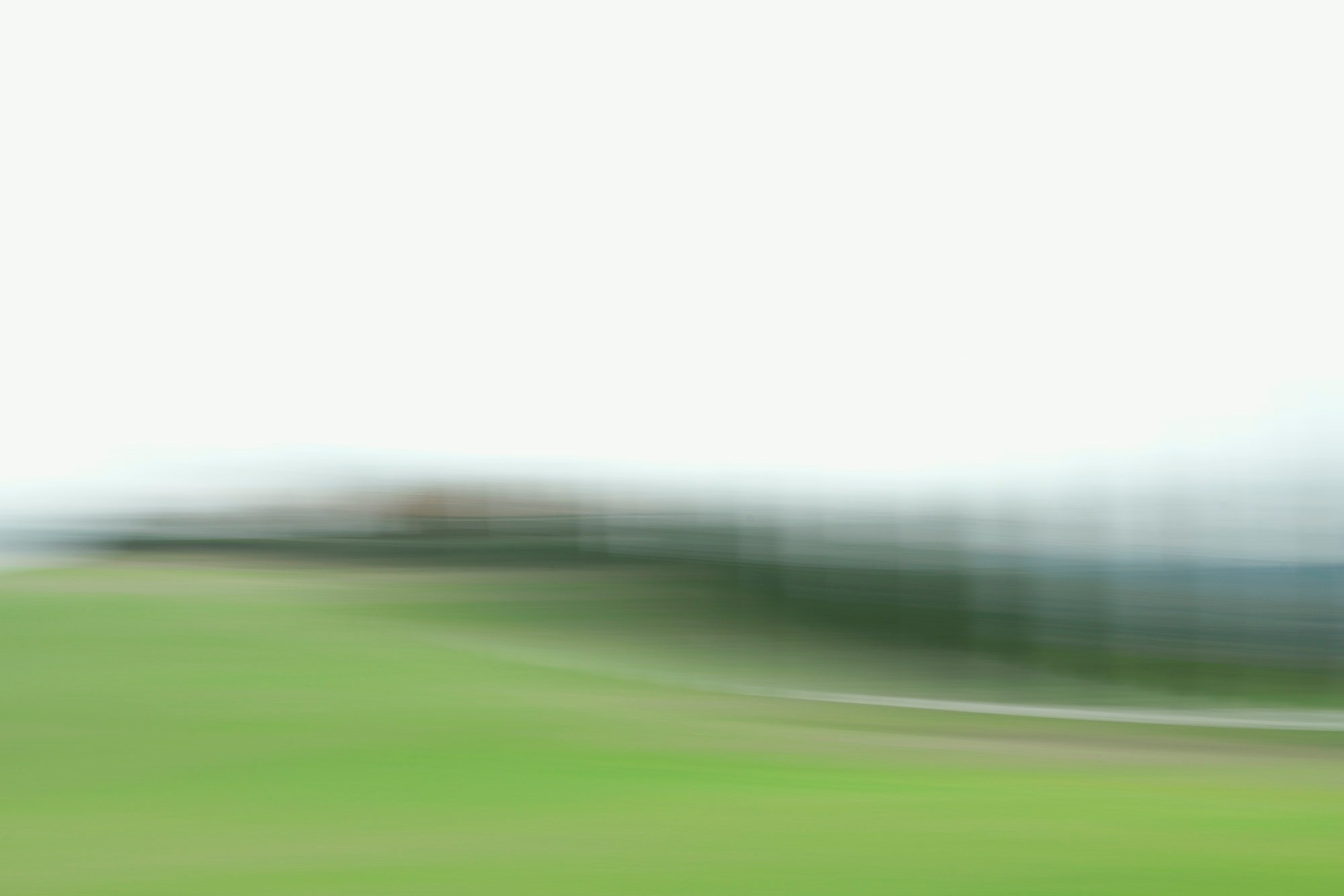 Breathing landscape — поток света и движения в тосканских холмах, арт-пейзаж.