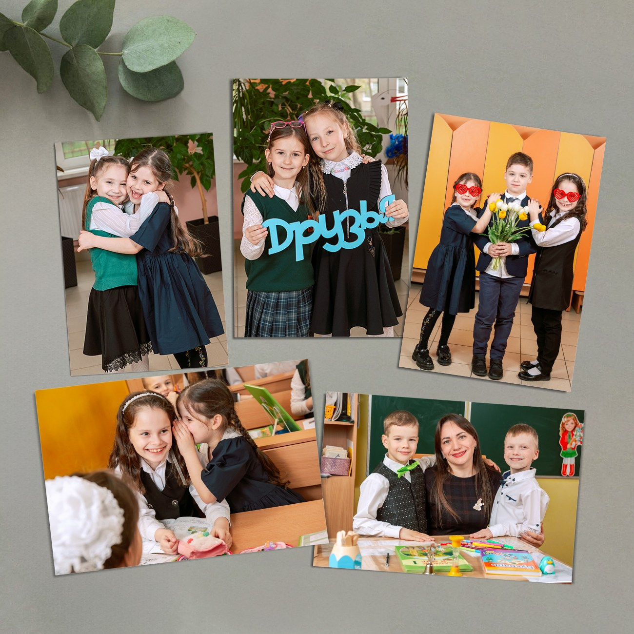 Виньетка для школьников в Минске. Выпускные альбомы в Минске, фотоальбом в школу и детский сад