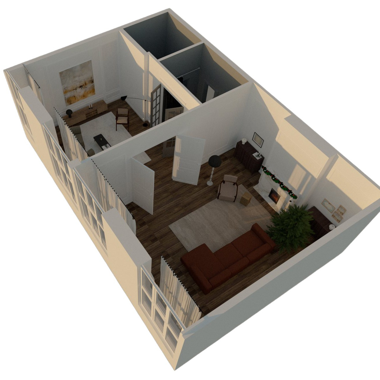 Актуальный интерьер фотостудии Вода". Вода — фотостудия в центре Брянска