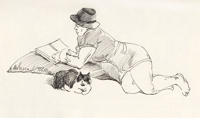 День котов. Ефремова Ольга. Художник