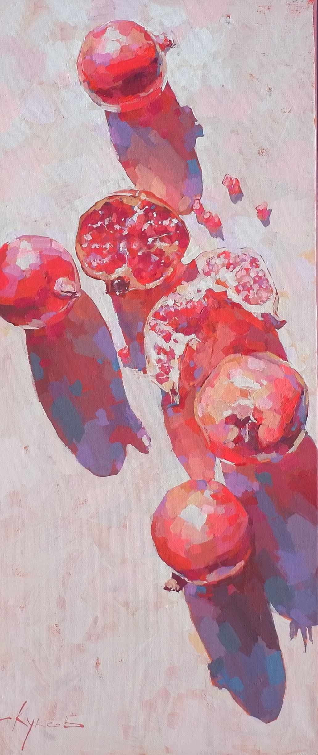 Цвет граната. Художник Денис Куксов