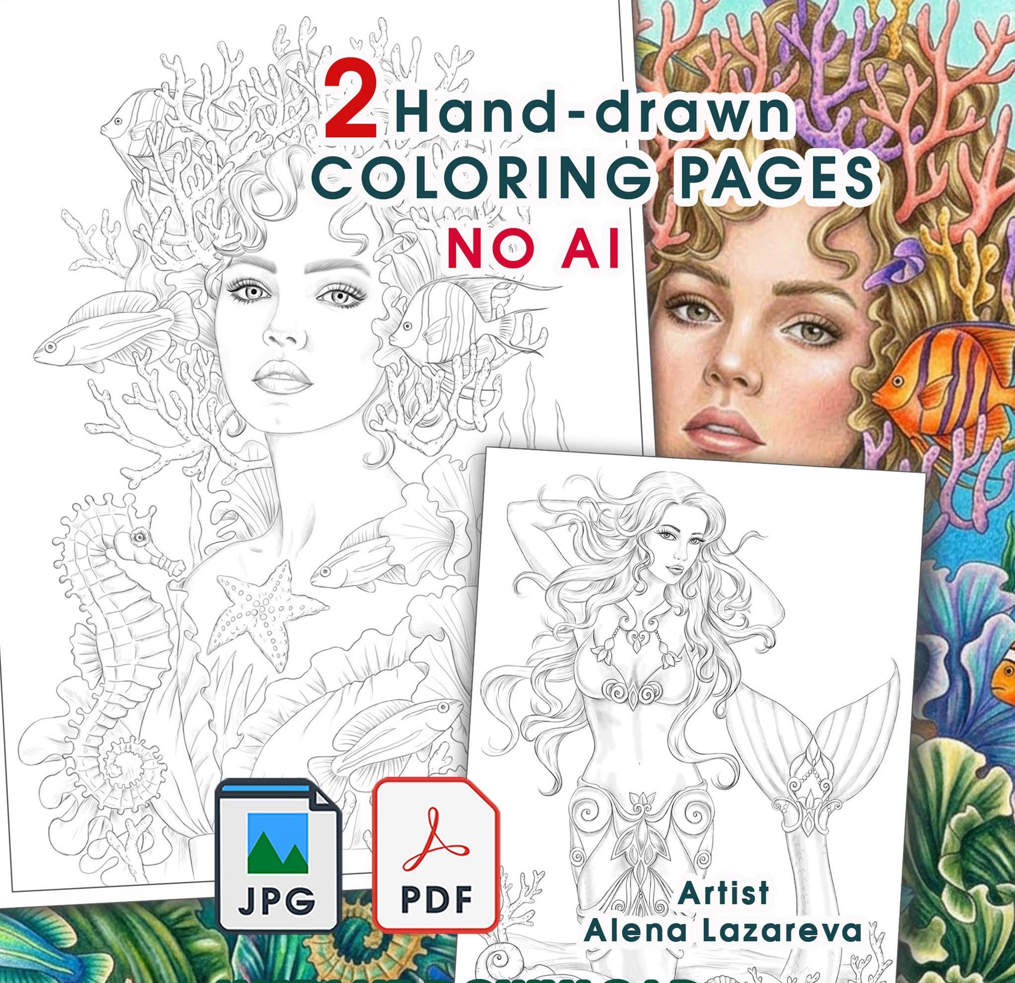 Alena Lazareva artist & pattern design