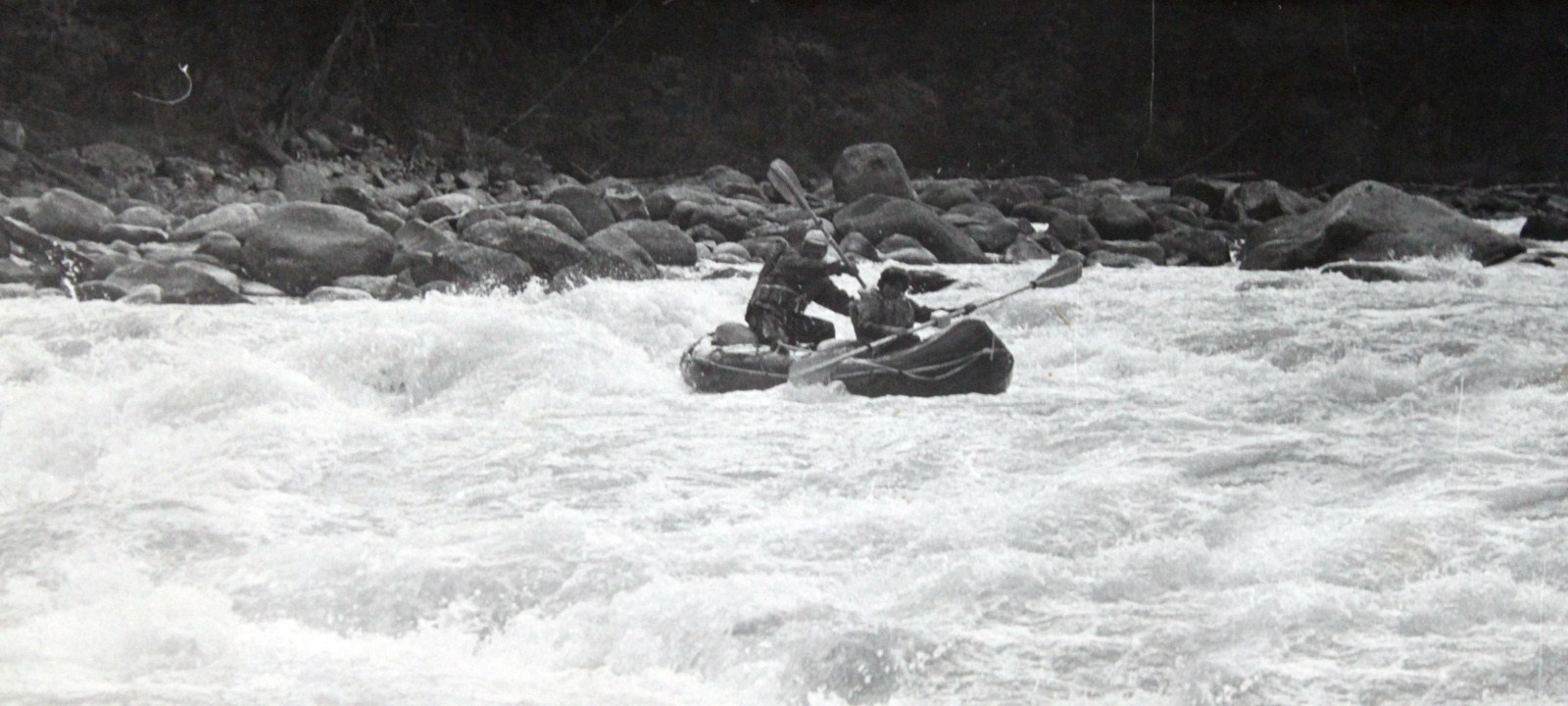 Первая экспедиция туристов-водников Алтая (1970). Фотограф Эдуард Алмадаков