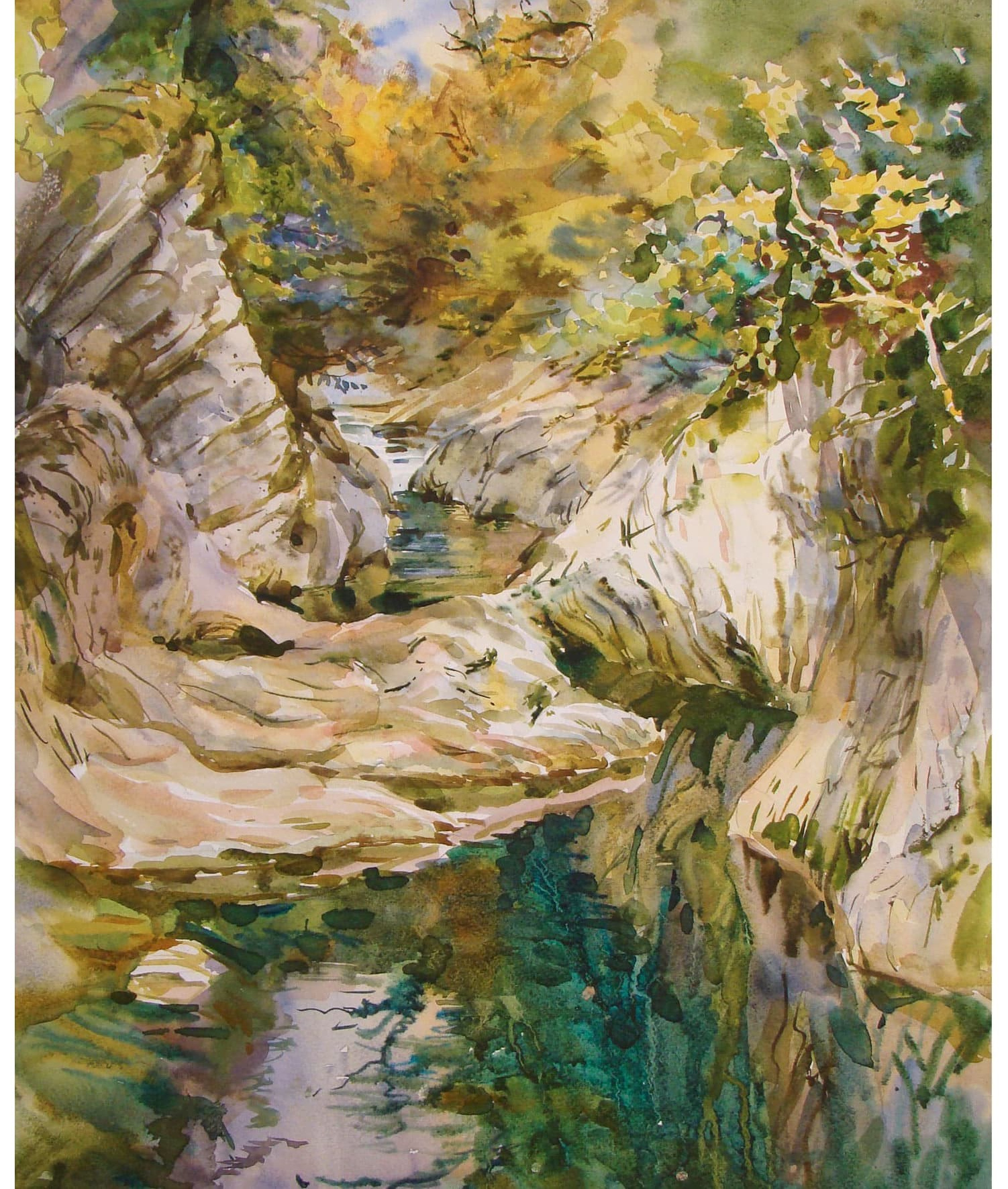 ПЕЙЗАЖИ. Свет акварели Галины Поплавской