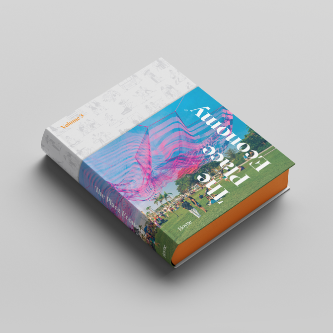 Обложка книги The Place Economy Vol. 3 с публикацией фотографа Антона Аванзато
