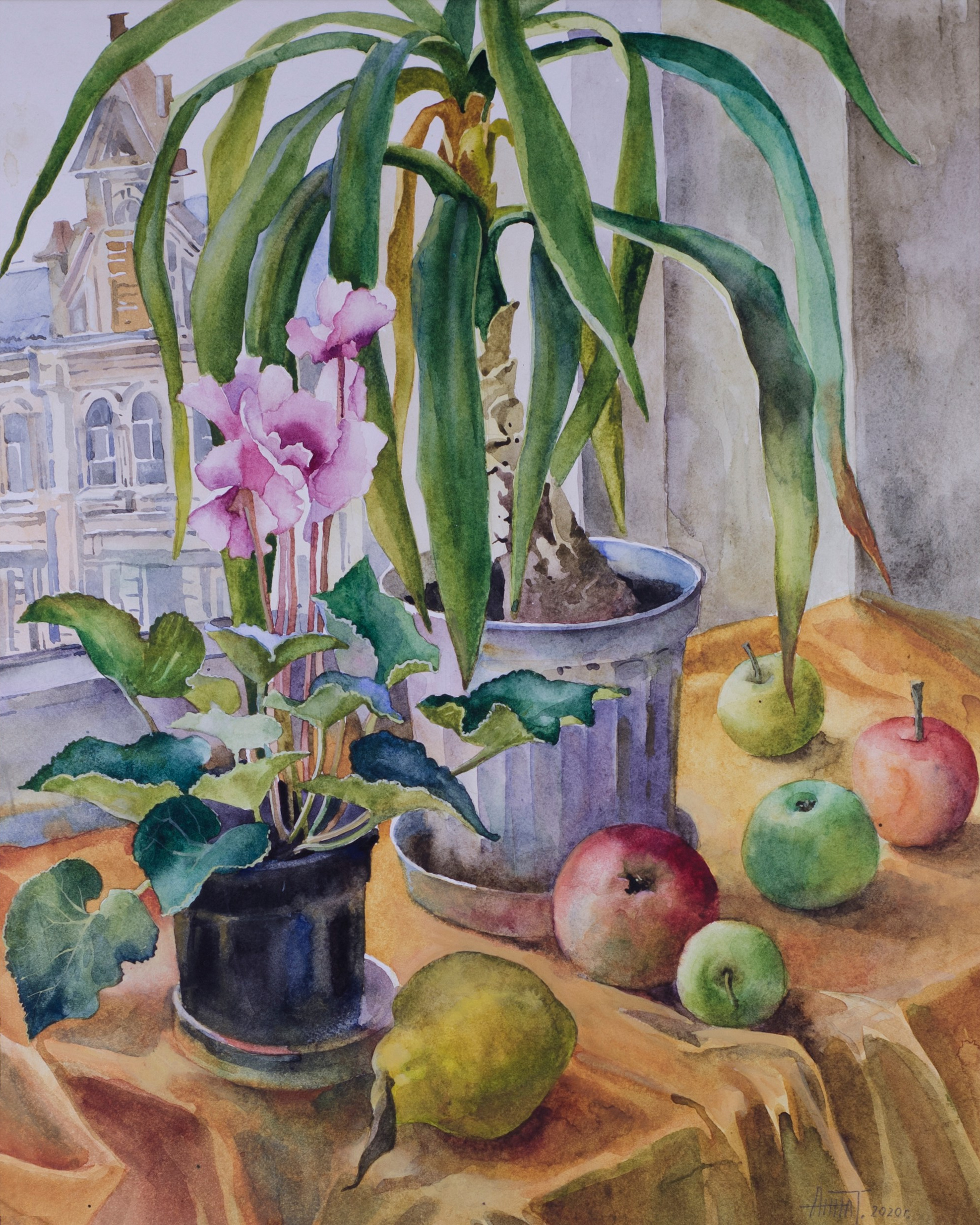 Акварельная живопись. Тихонова Анна —художник-график, художник-монументалист, живописец, педагог