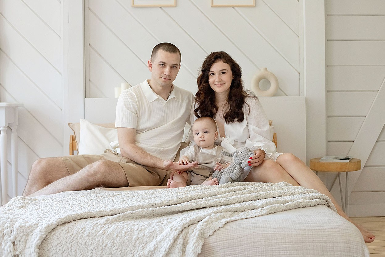 Тимофей 8 месяцев Итого. Фотограф новорожденных в Екатеринбурге Татьяна Продан