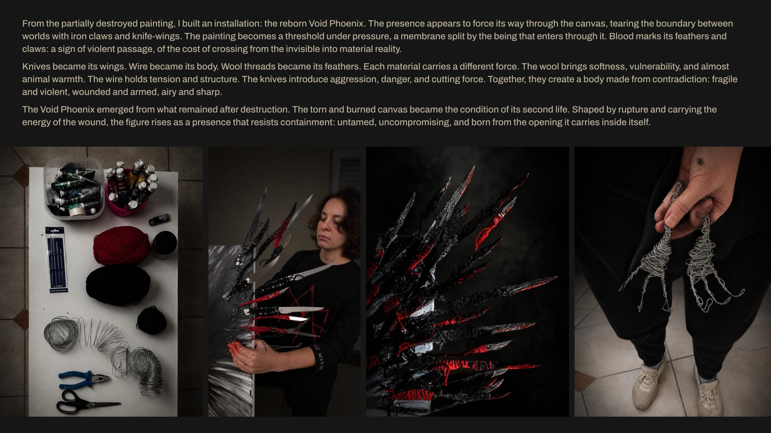 MAKING OF THE VOID PHOENIX. SAMAELLIE