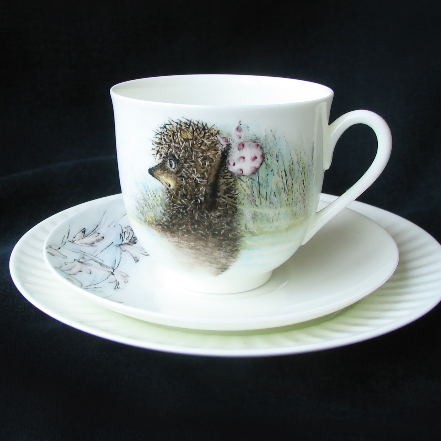 Костяной фарфор «Ёжик в тумане». ИФЗ