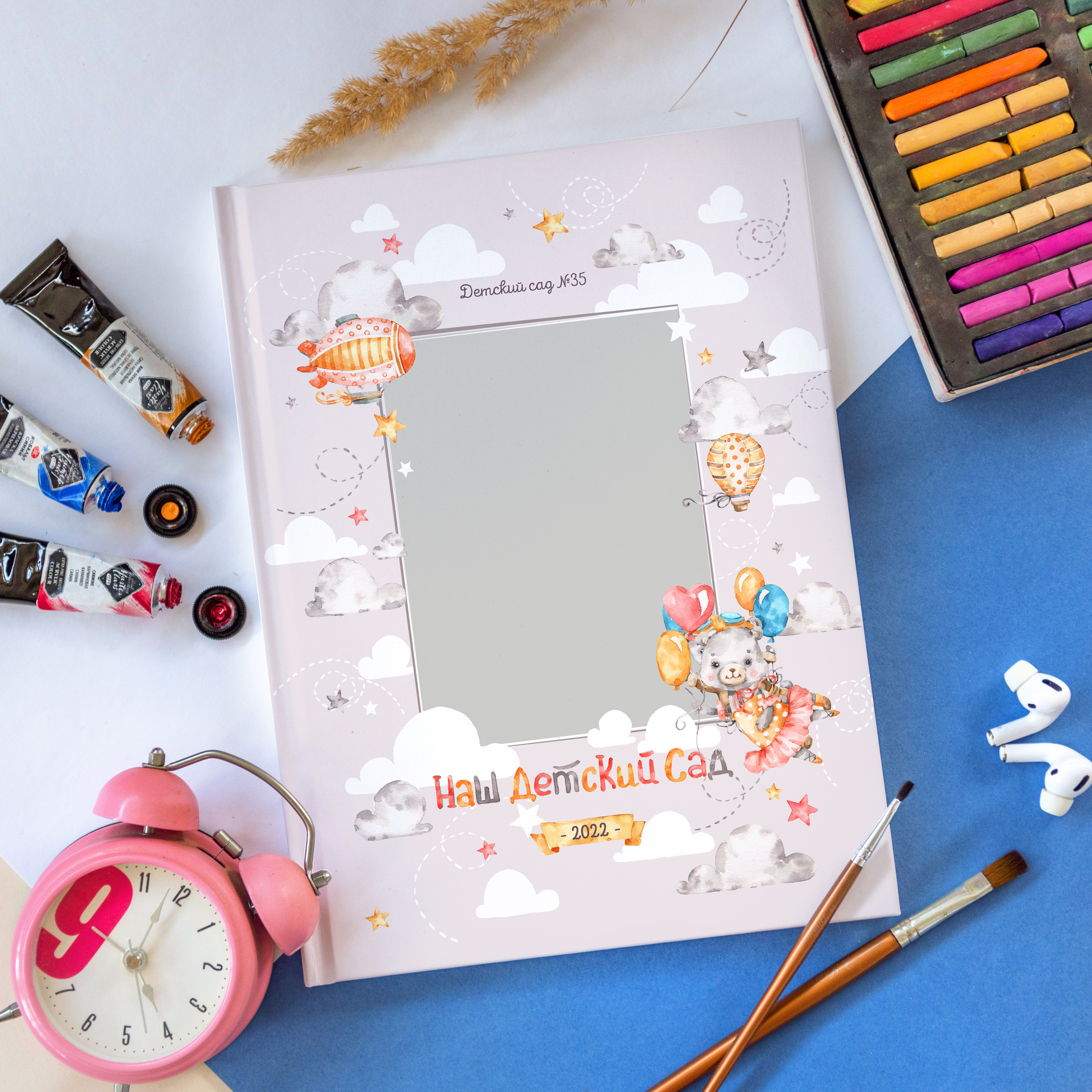 Дизайны для детского сада. Выпускные альбомы в Москве фотограф Алина Пащук