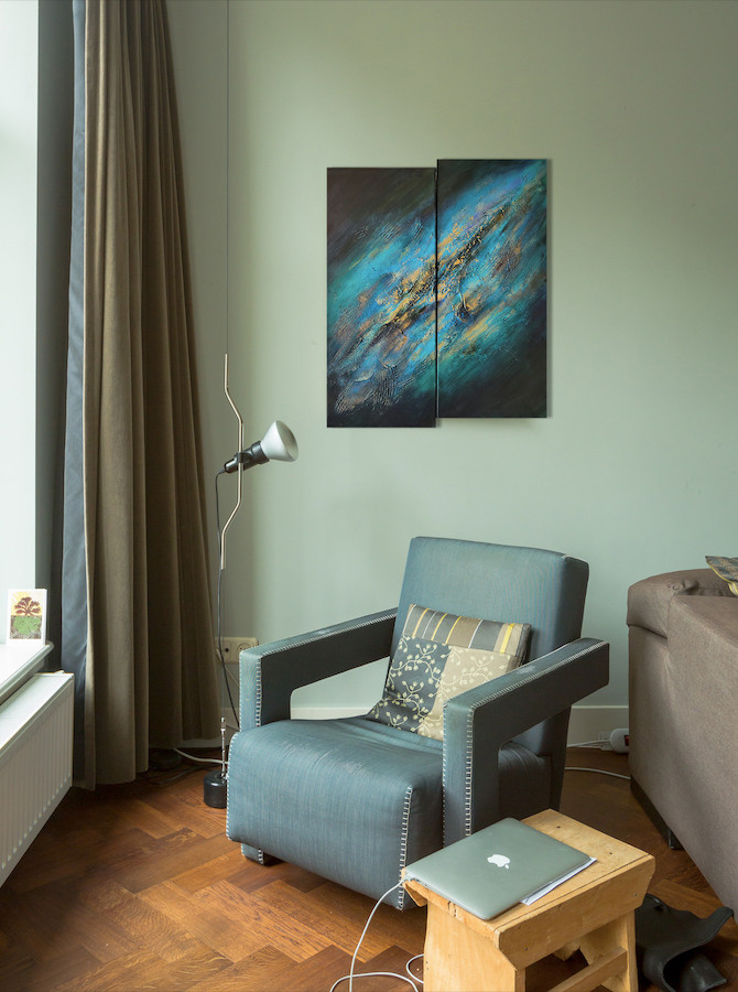 Абстракция № 1. Фактурные картины для интерьера