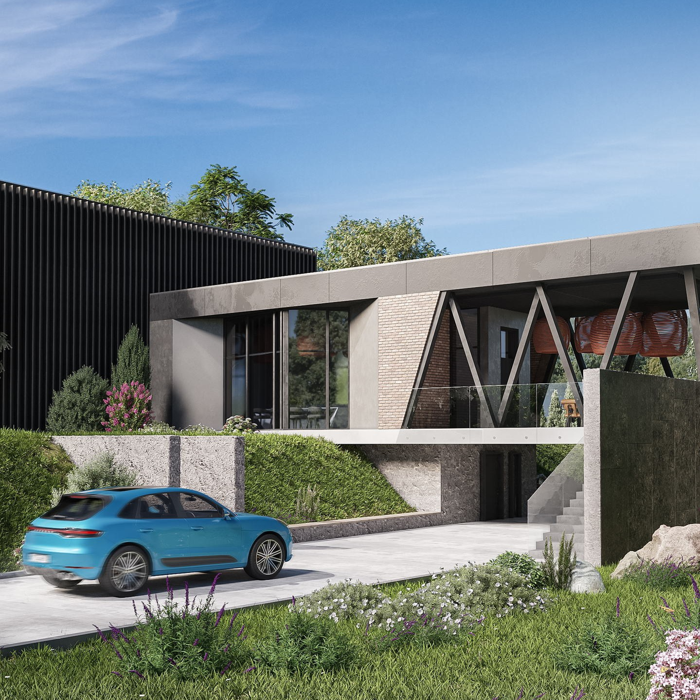 Architectural projects of Sergey Ratchin. Paintings by the artist Sergey Ratchin