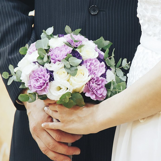 Букет невесты, свадебный букет от флориста Маргариты Гладковой. Флорист Маргарита Гладкова