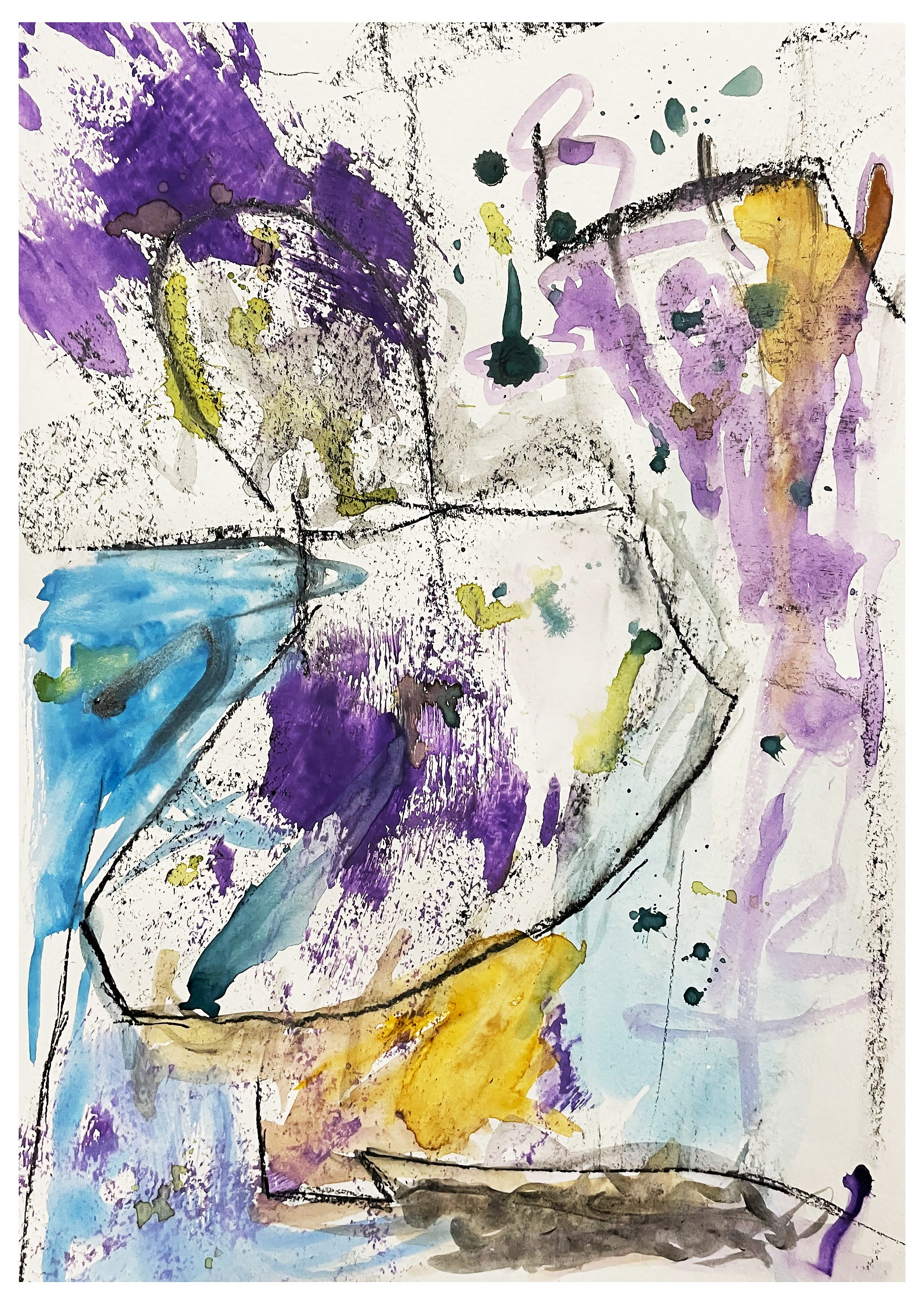 Рисунки, живопись, акварель, акрил, холст,. Визуальный художник Лиана Даренская, Москва