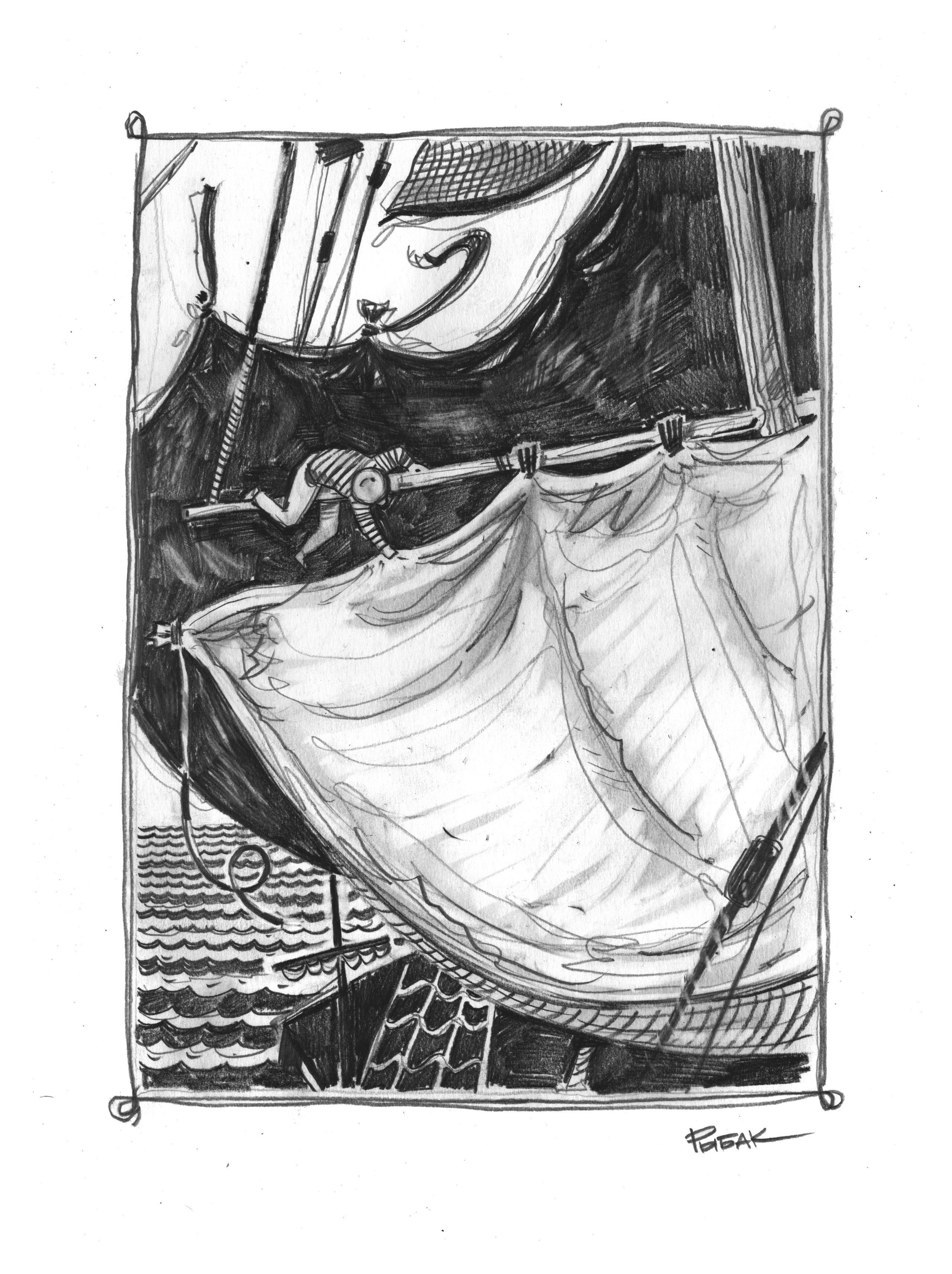 Графика 2015. Художник Рыбак Николай