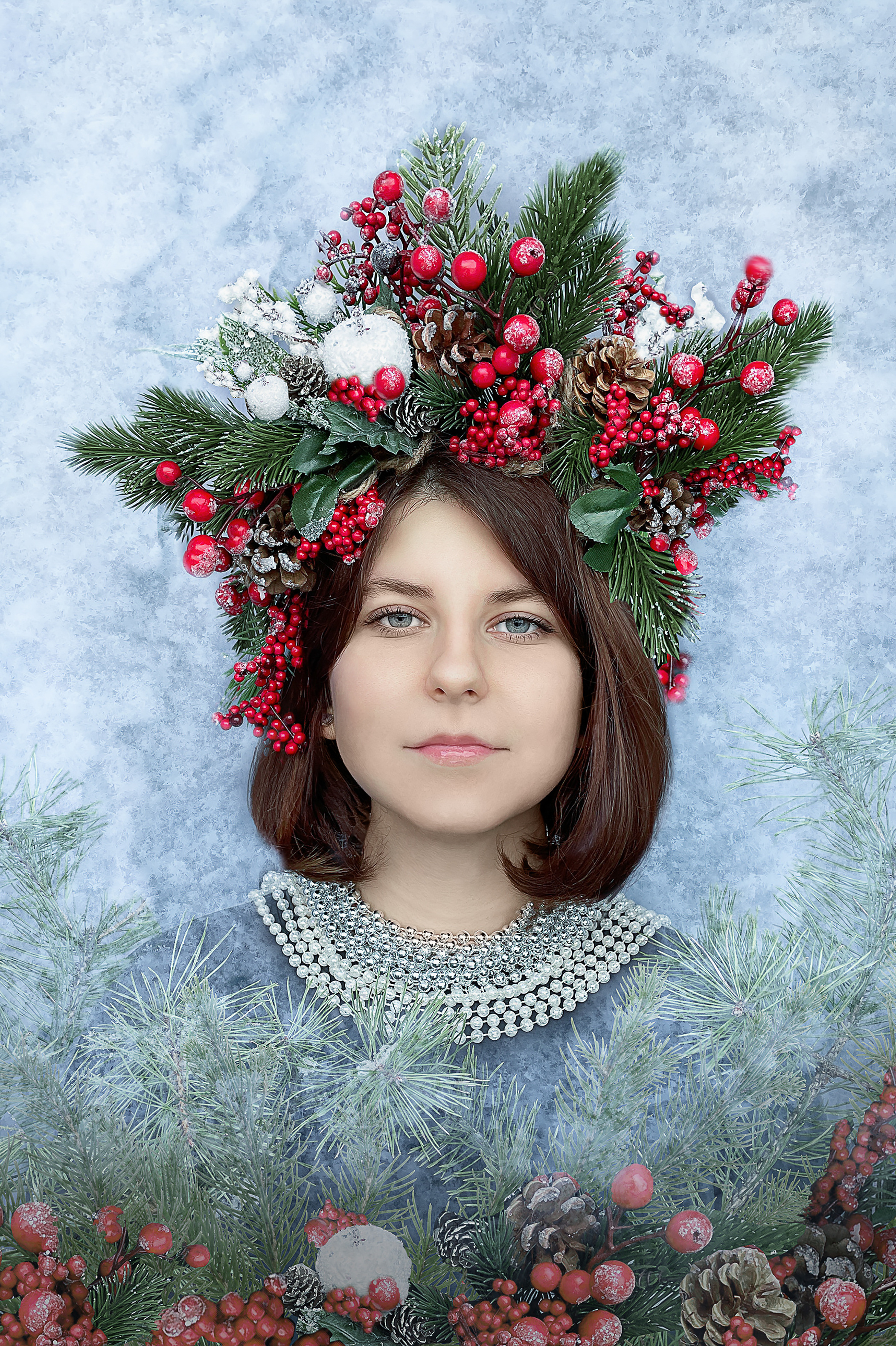 Ретушь портрета. Фоминова Майя