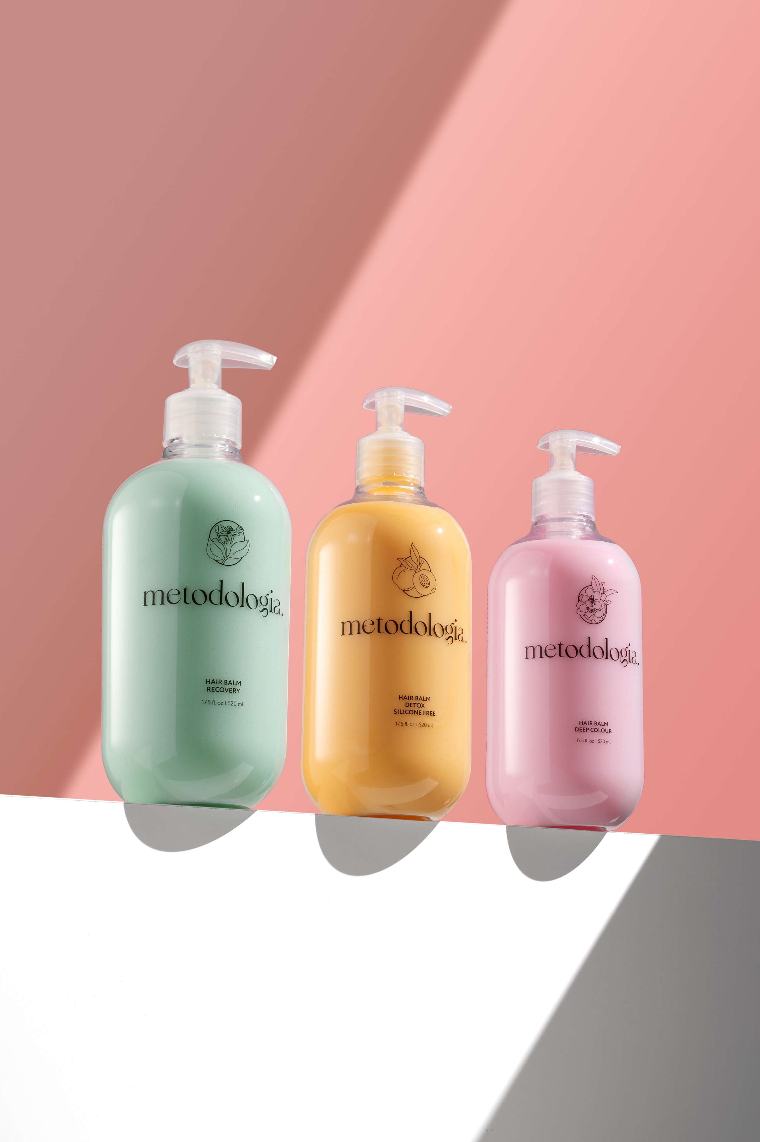 Шампуни и бальзамы metodologia. Студия рекламной и предметной съемки товаров WELKO Studio