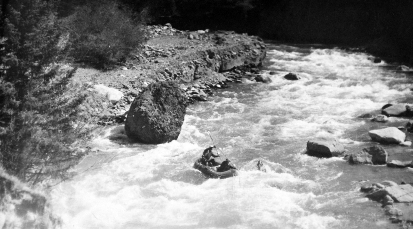 Первая экспедиция туристов-водников Алтая (1970). Фотограф Эдуард Алмадаков