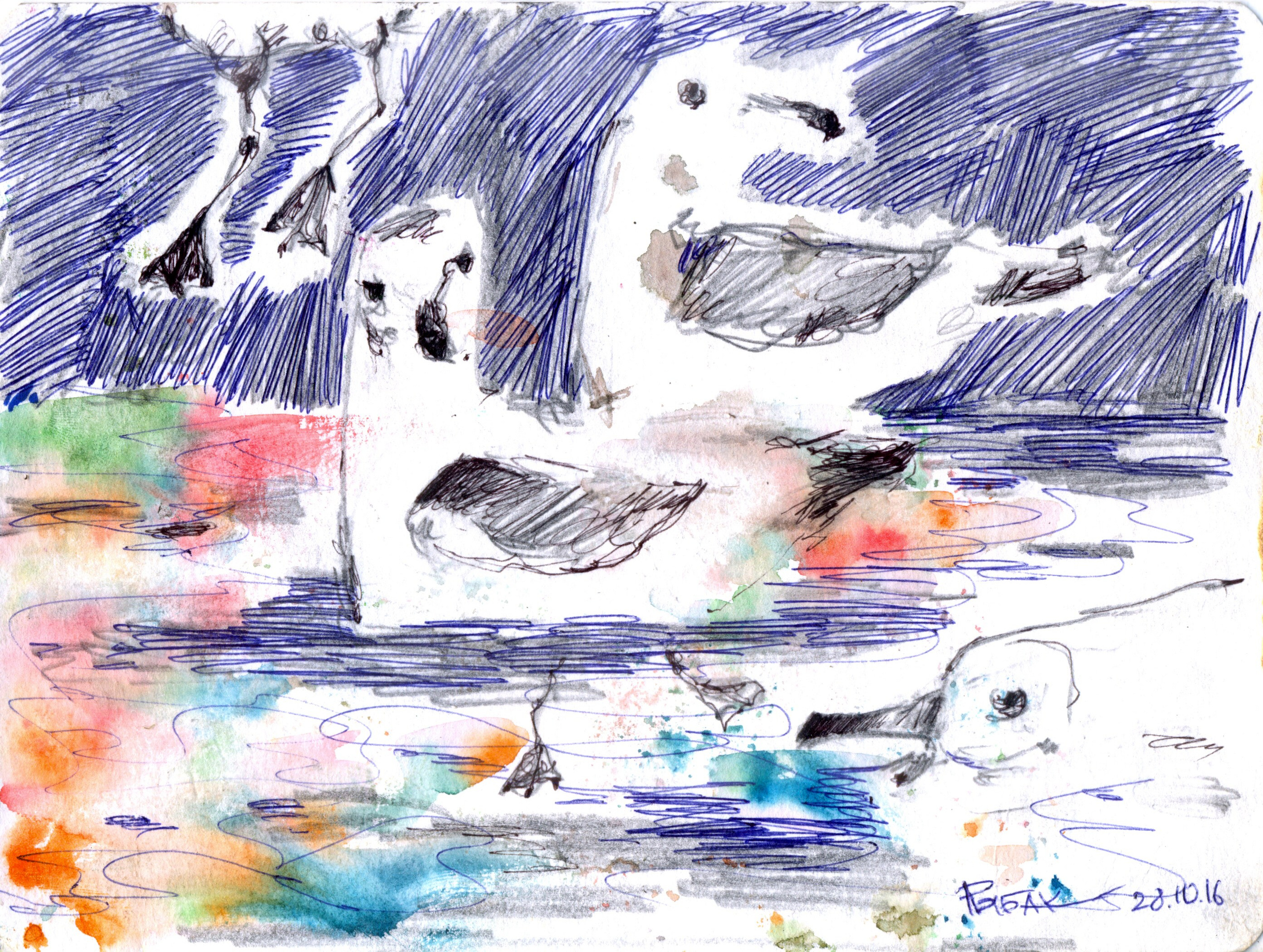 Графика 2016. Художник Рыбак Николай