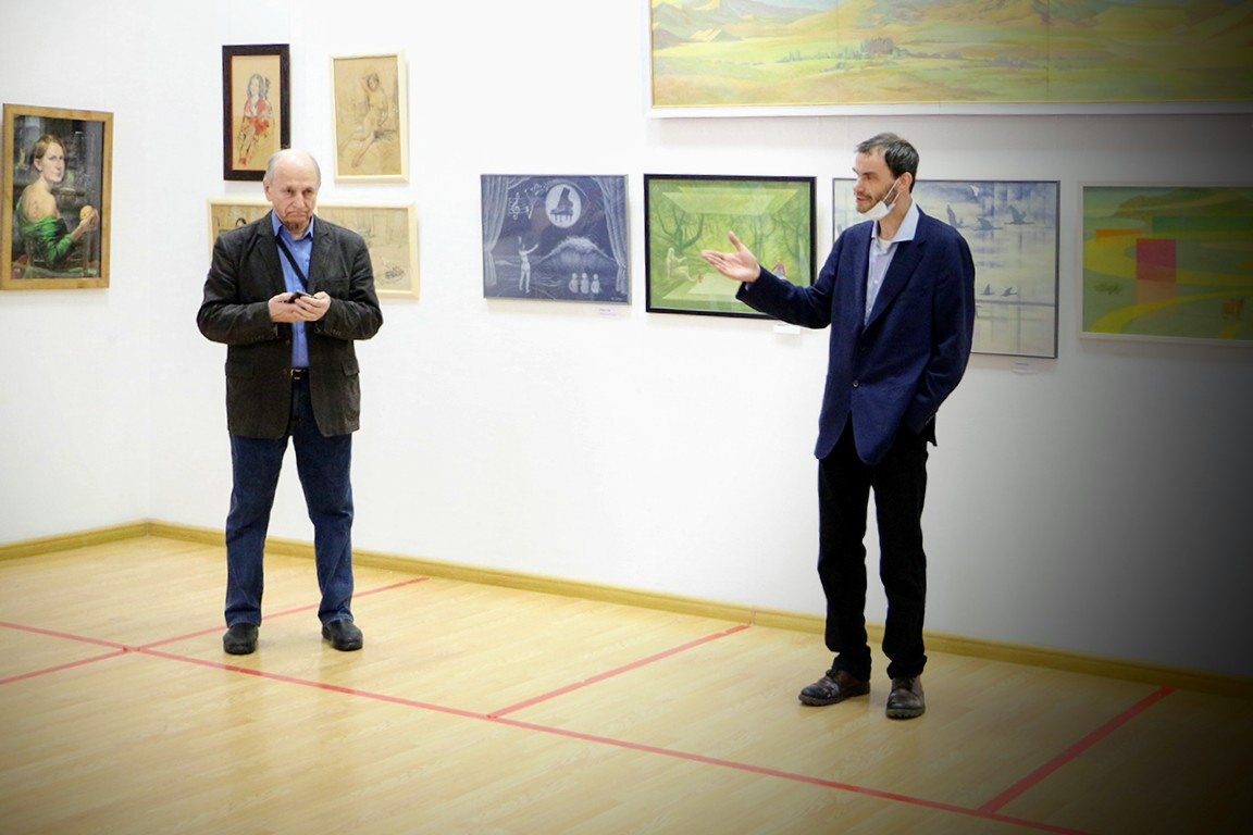 Открытие выставки «Рисует МАРХИ» 2021. Главная