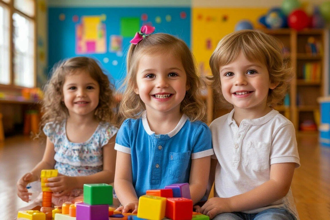 Услуга фотосессии для детей в детском саду