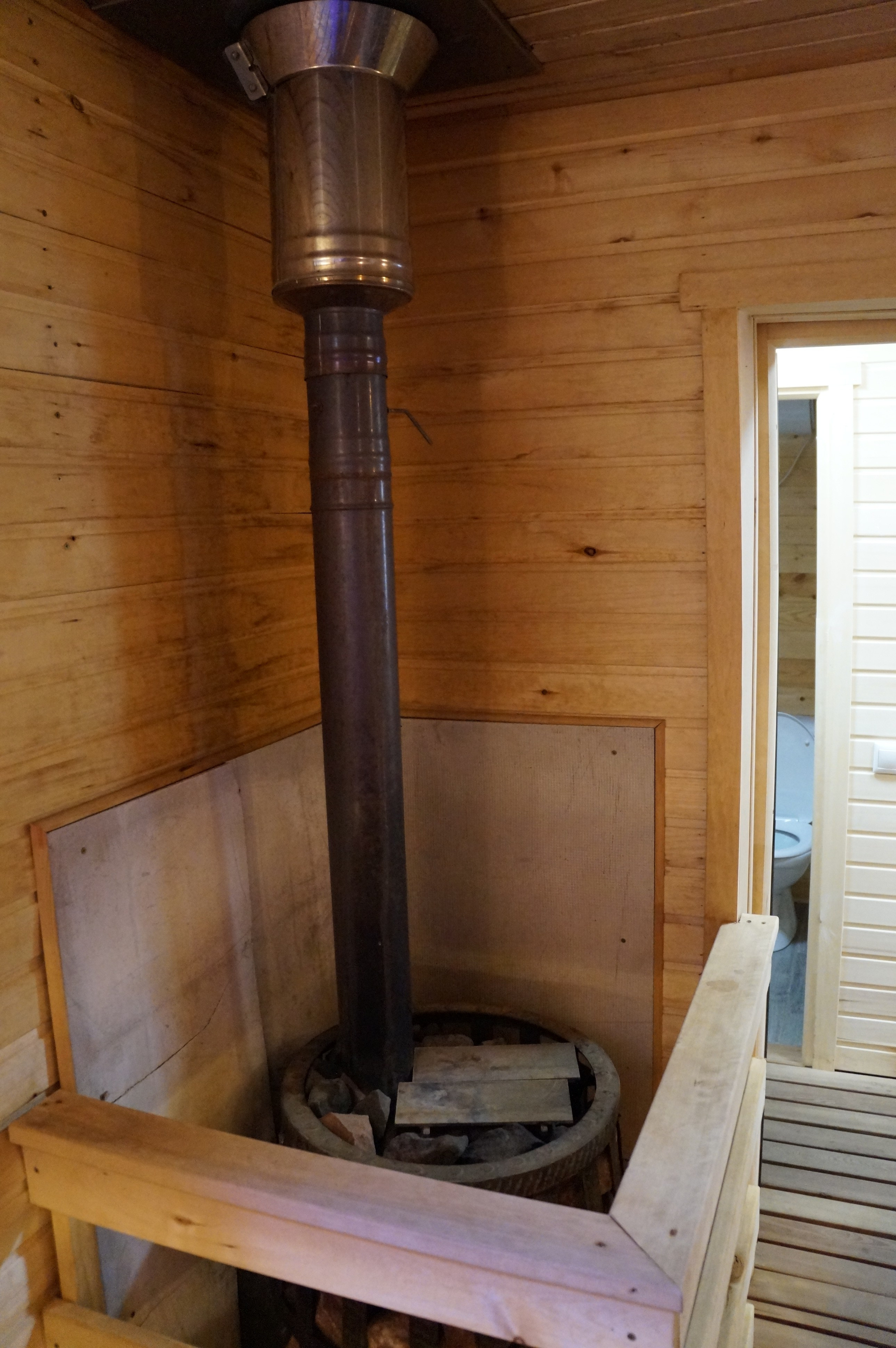 Печка в парной