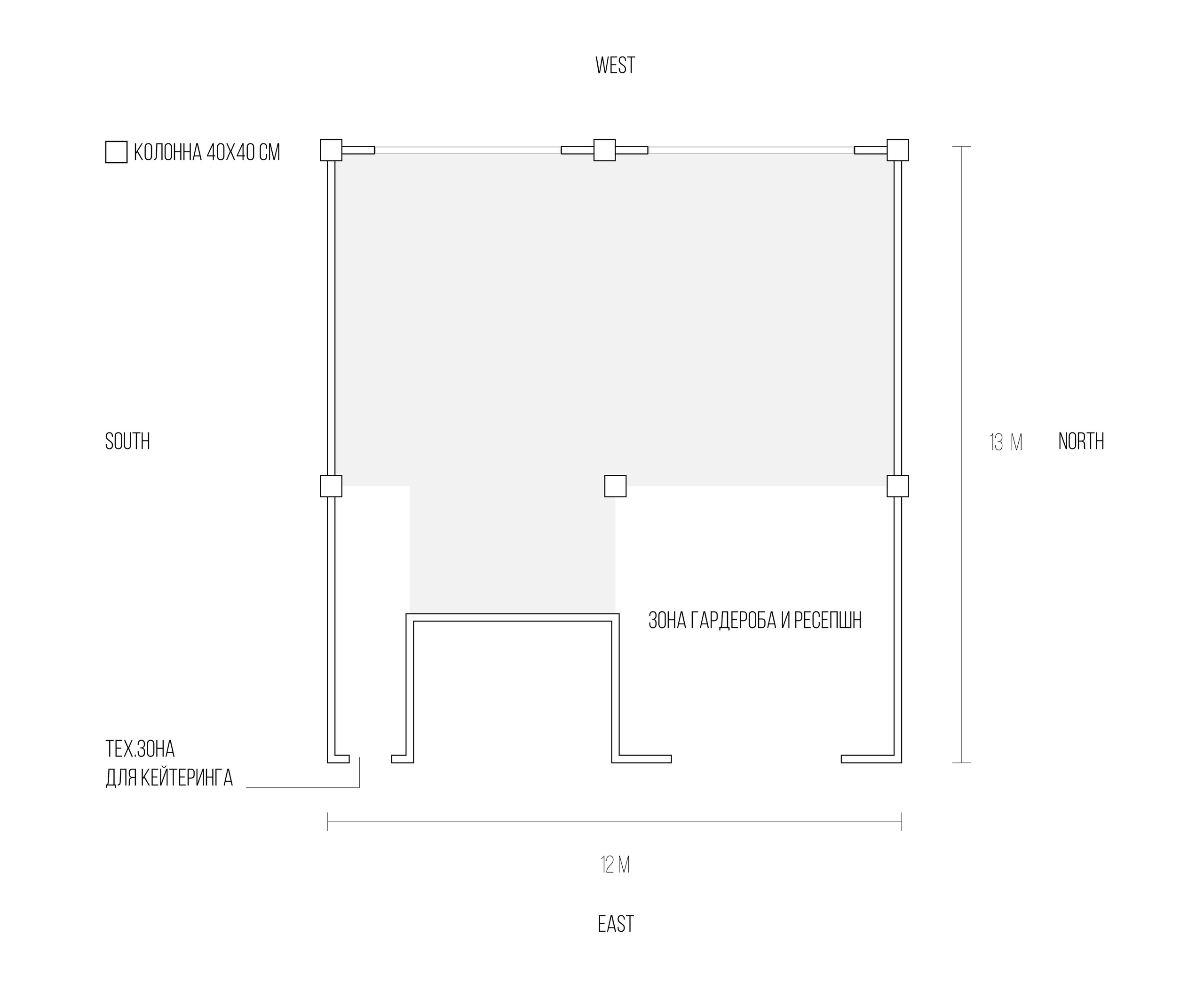 Павильон № 1 Кинобар от 1500 руб, 72 м². 5loft Фотостудия в Ижевске