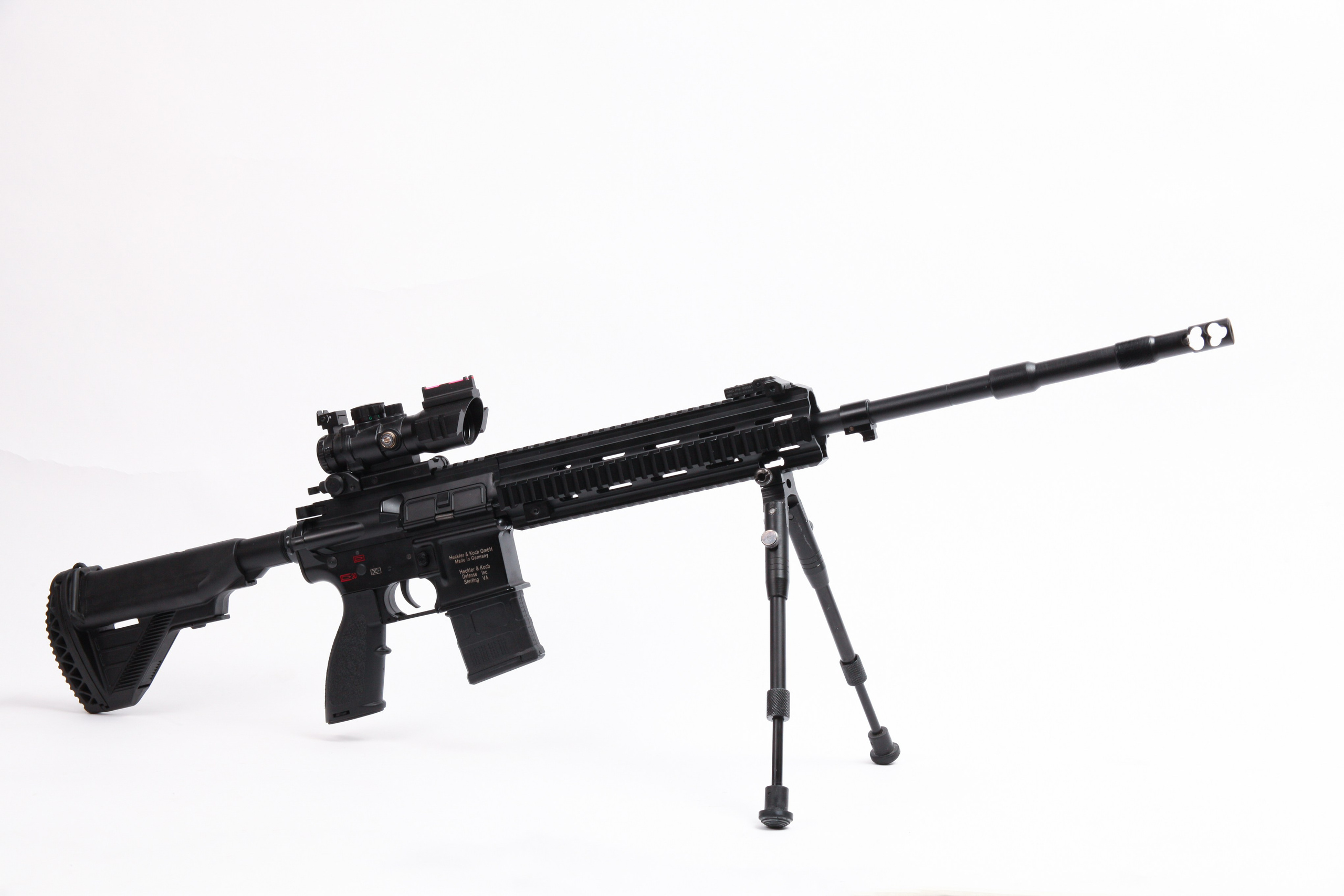 Максимальный выхлоп HK416 в страйкбол