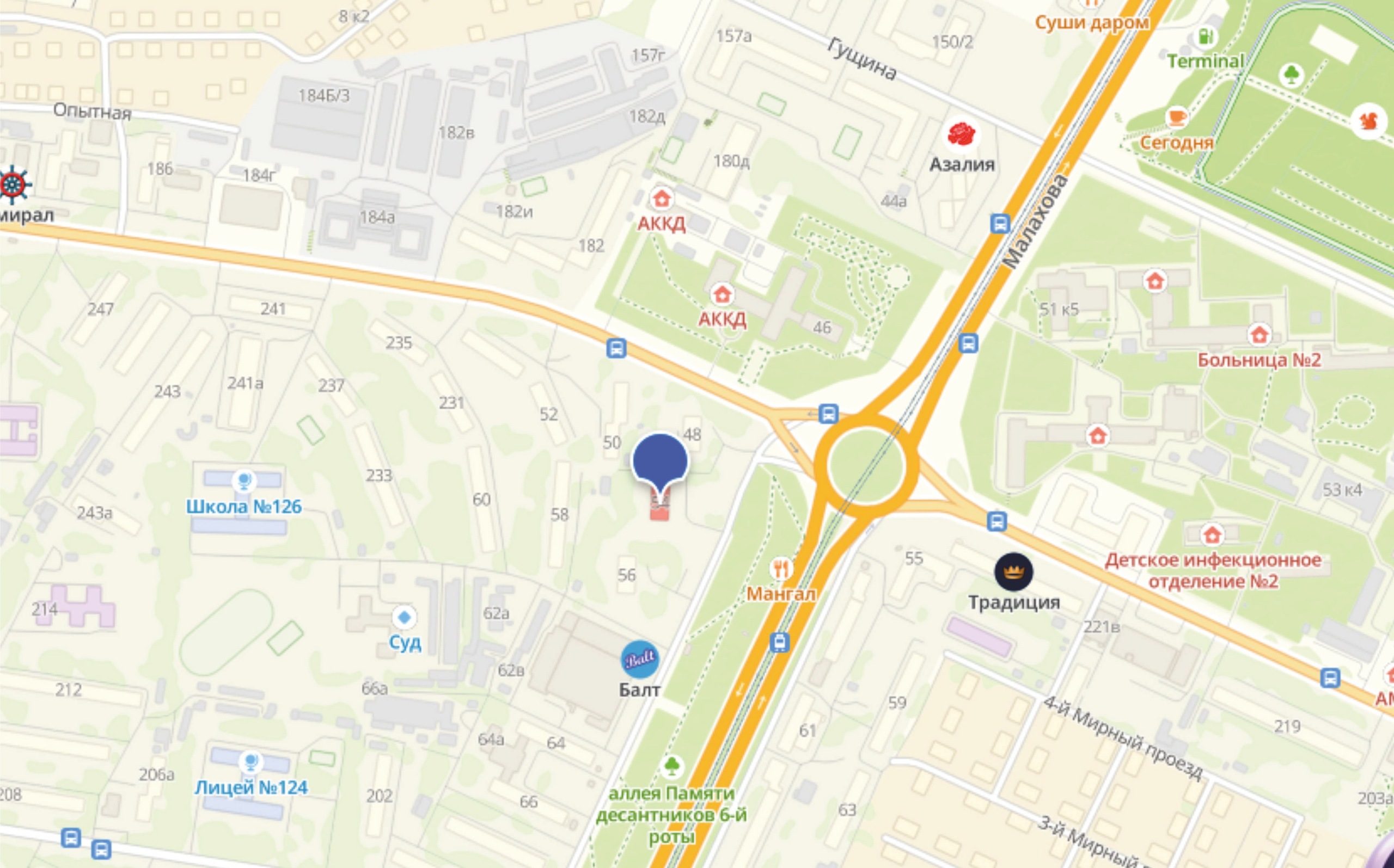 Срочно! коммерческое помещение на Малахова, 54. Банк земельных участков Алтая