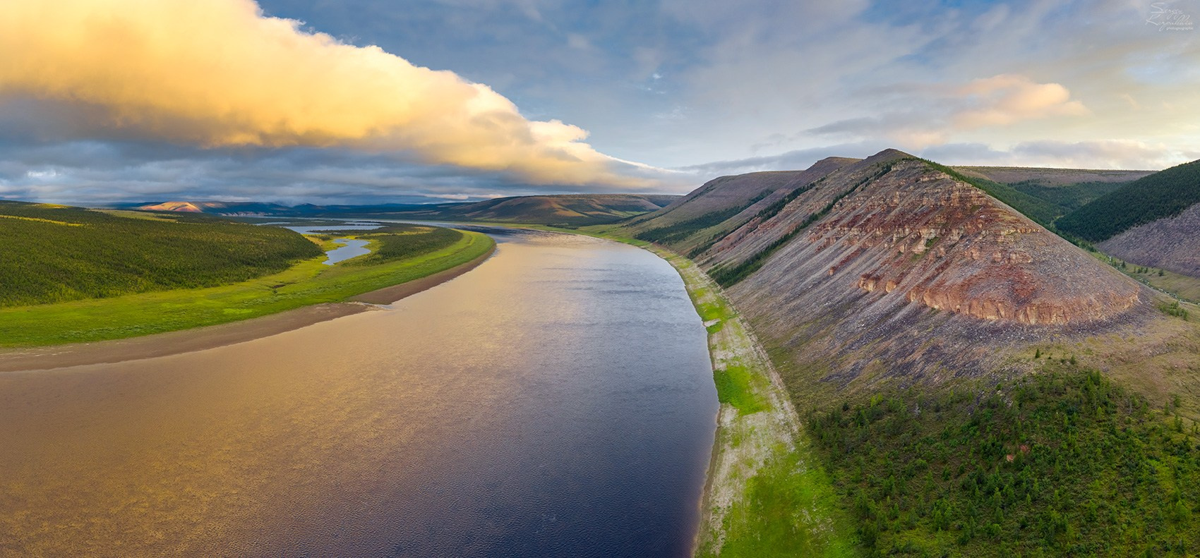 Река Оленёк, нижнее течение