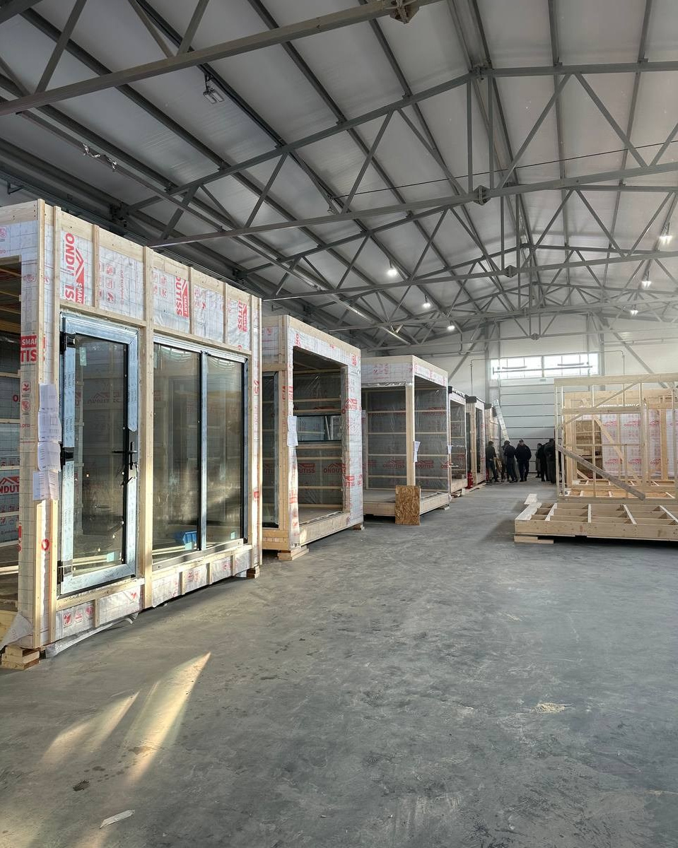 Каркасный модульный дом R. Полякова Екатерина — дизайнер интерьера, архитектор