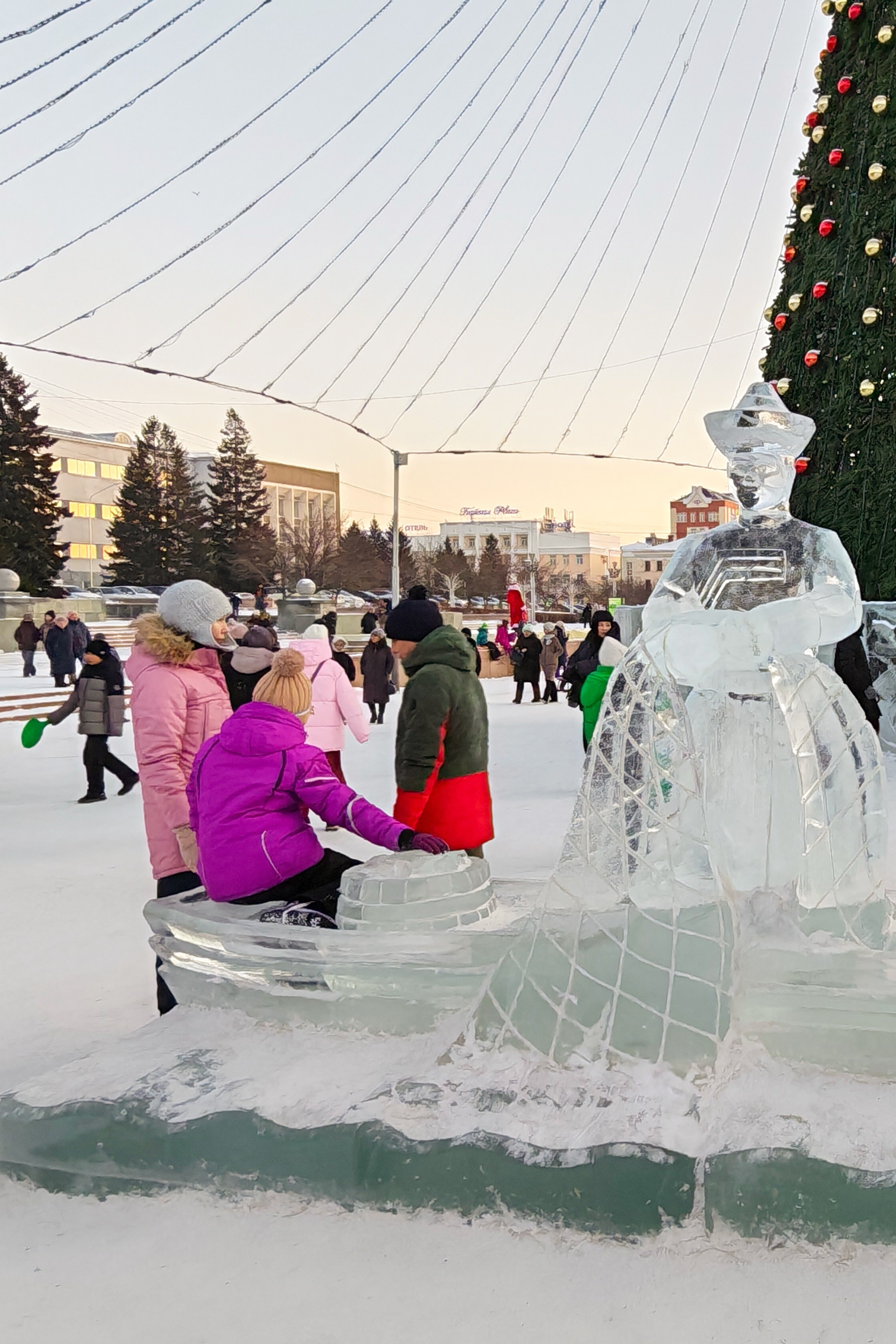 Ледовый городок. Polyakovlivashuk.ru