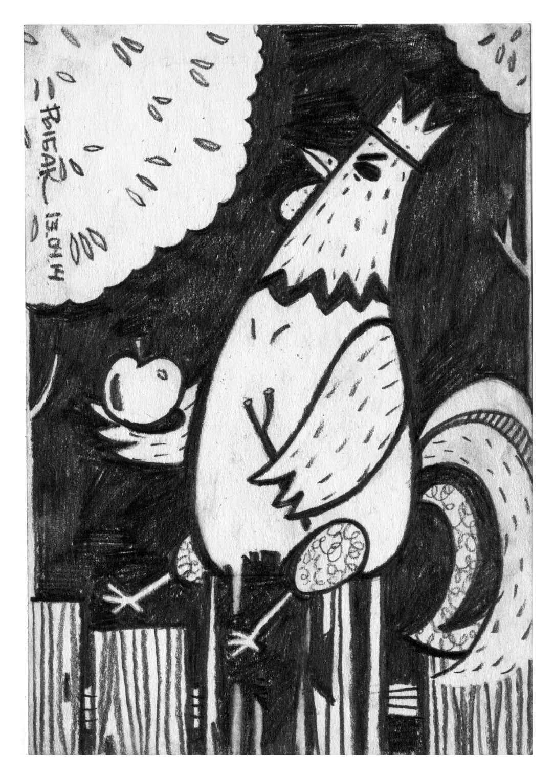 Серия Скотный двор. Художник Рыбак Николай