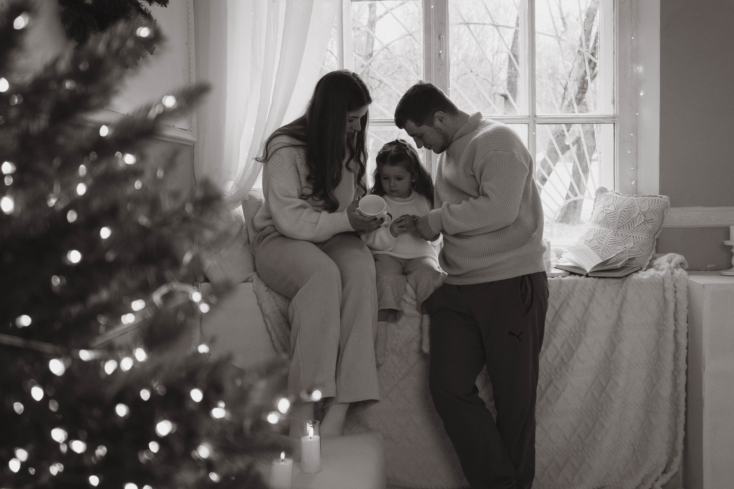 Новогодняя фотосессия в Звенигороде и Одинцово