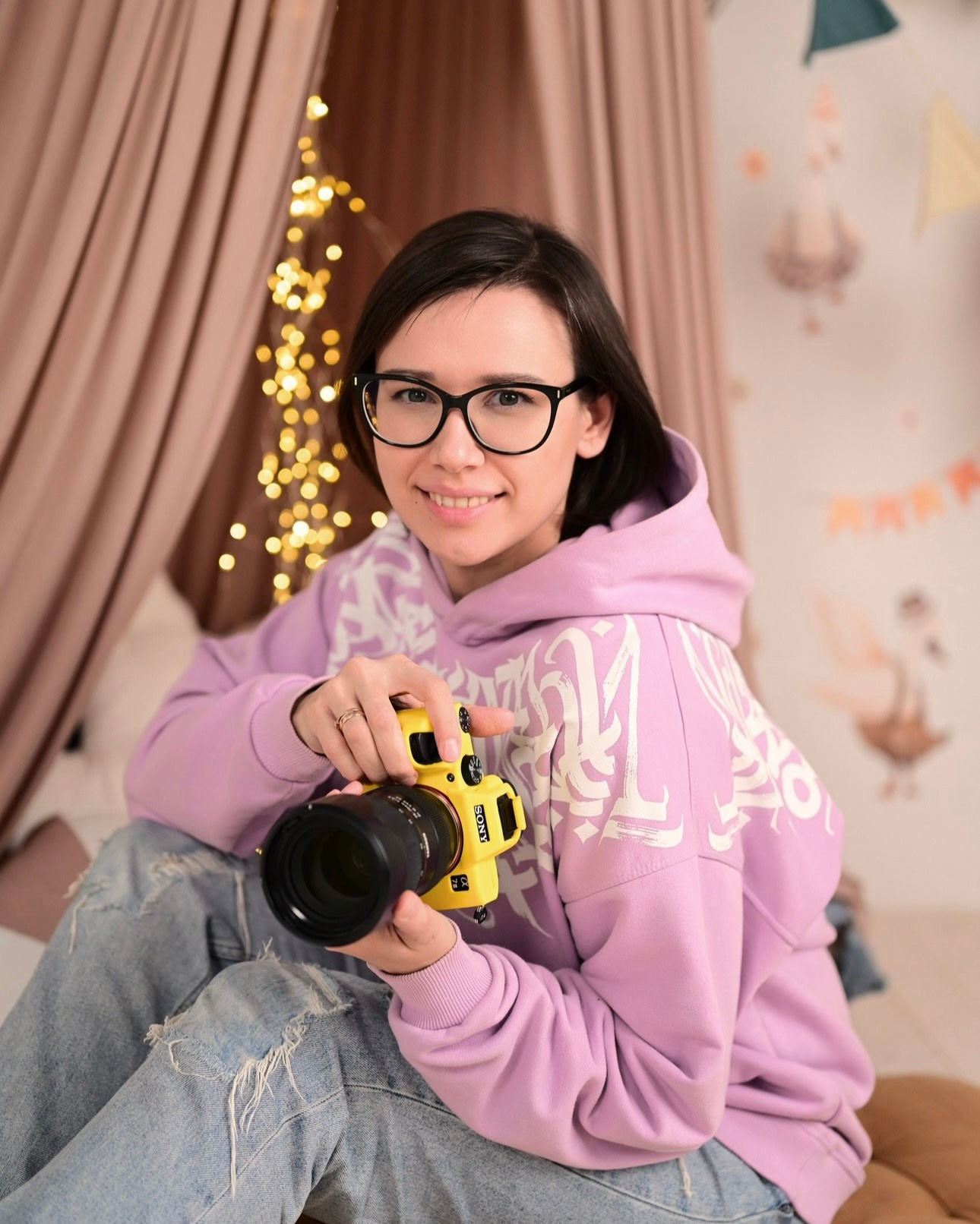 Фотосессия с фотографом студии. «Лама» Детская фотостудия Уфа