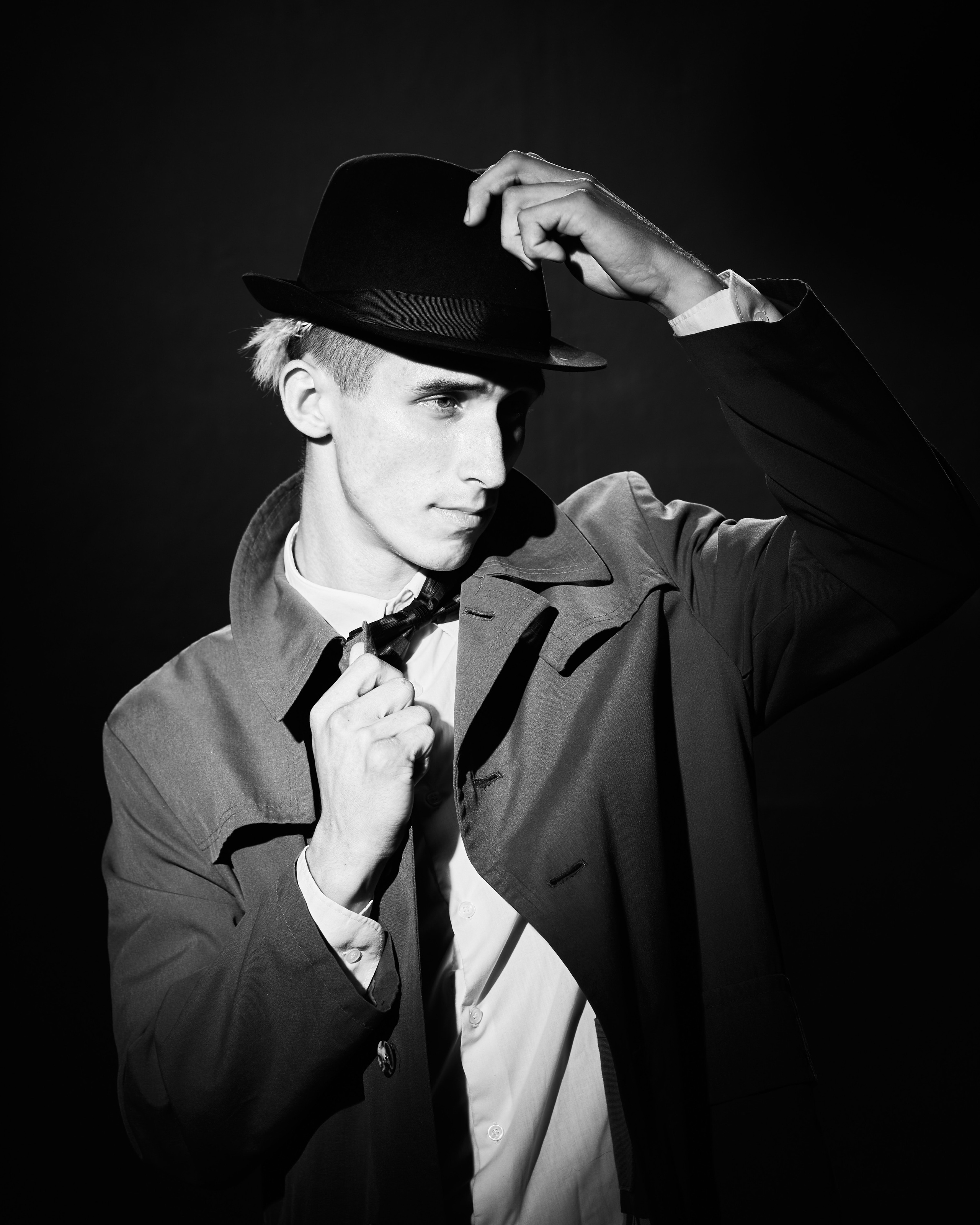 Детектив. Нуар. Фотосессия в стиле 30-х годов