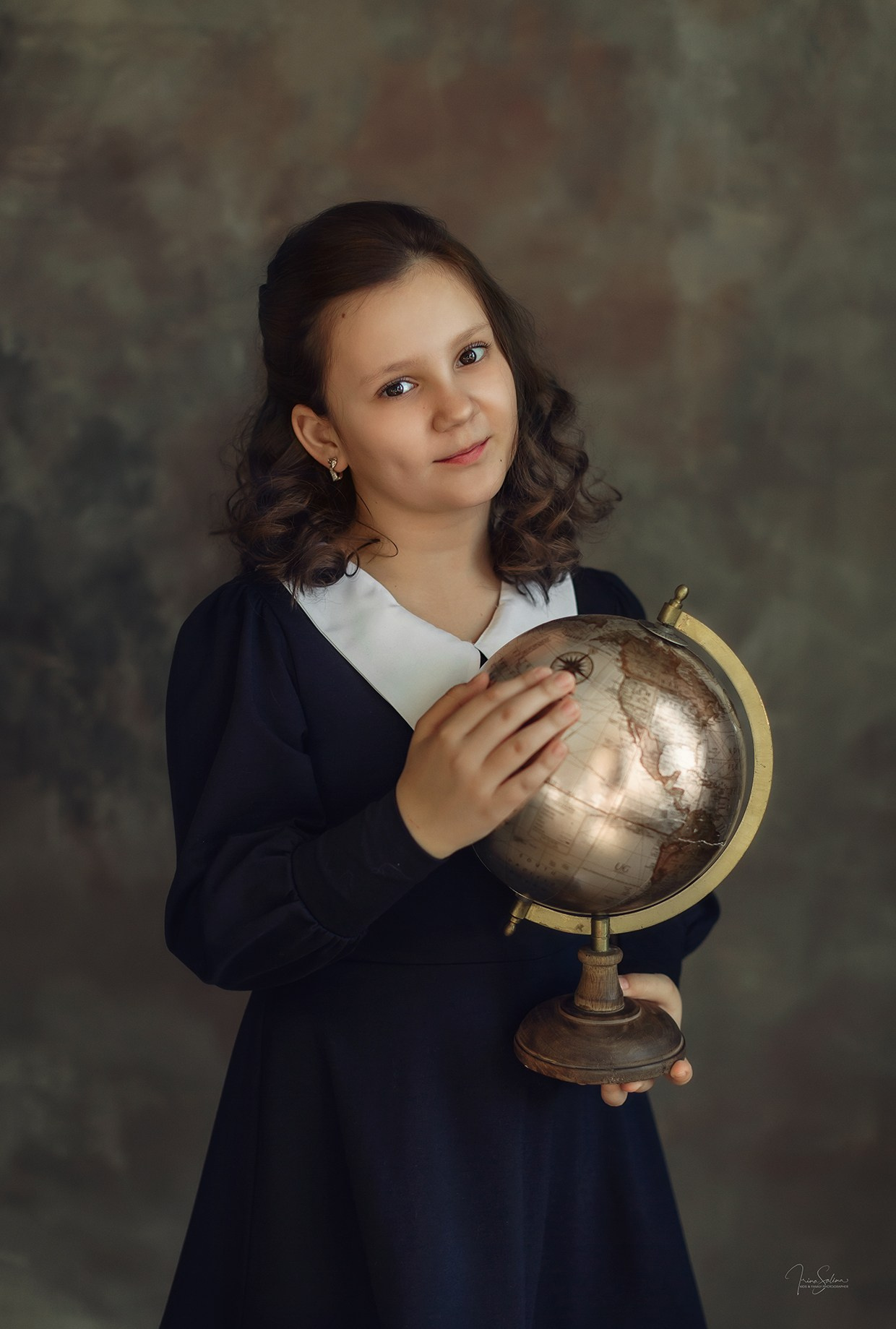 Детский школьный портрет. Детский и семейный фотограф в Екатеринбурге