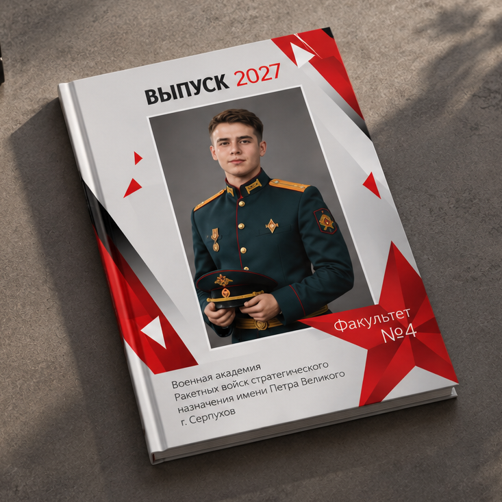 Выпускной альбом для кадетских классов и военных училищ