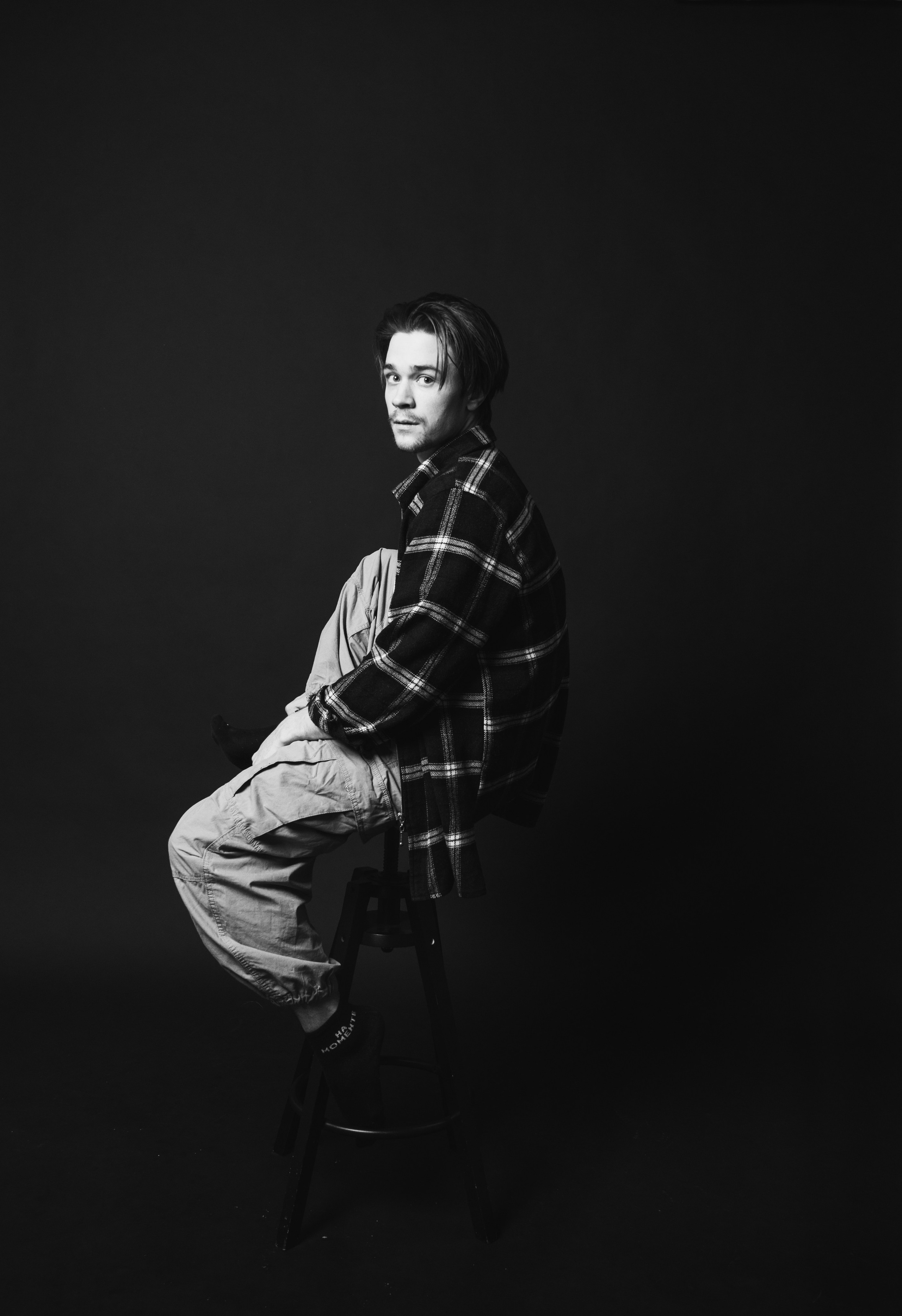 Мужская фотосессия в студии