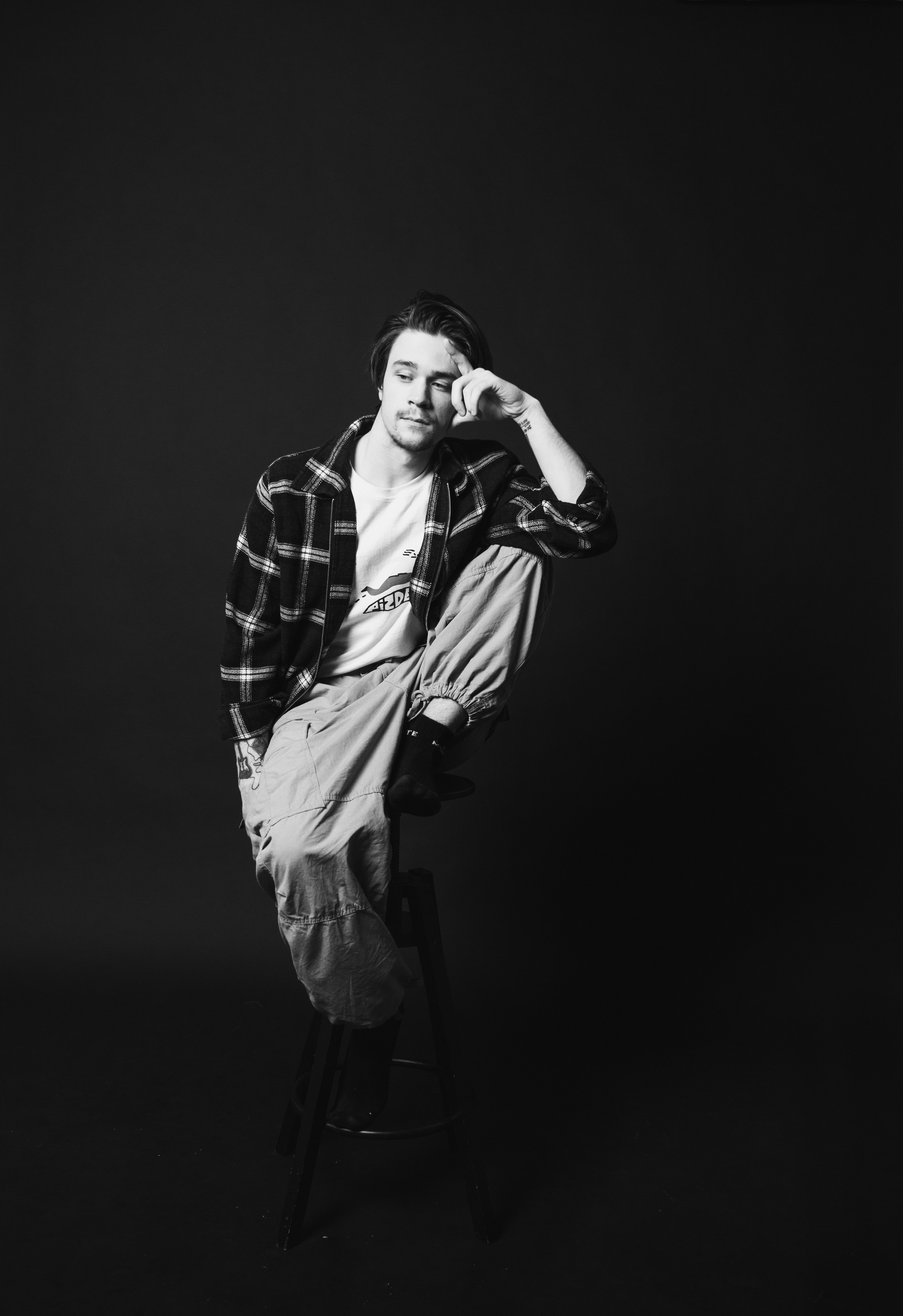 Мужская фотосессия в студии