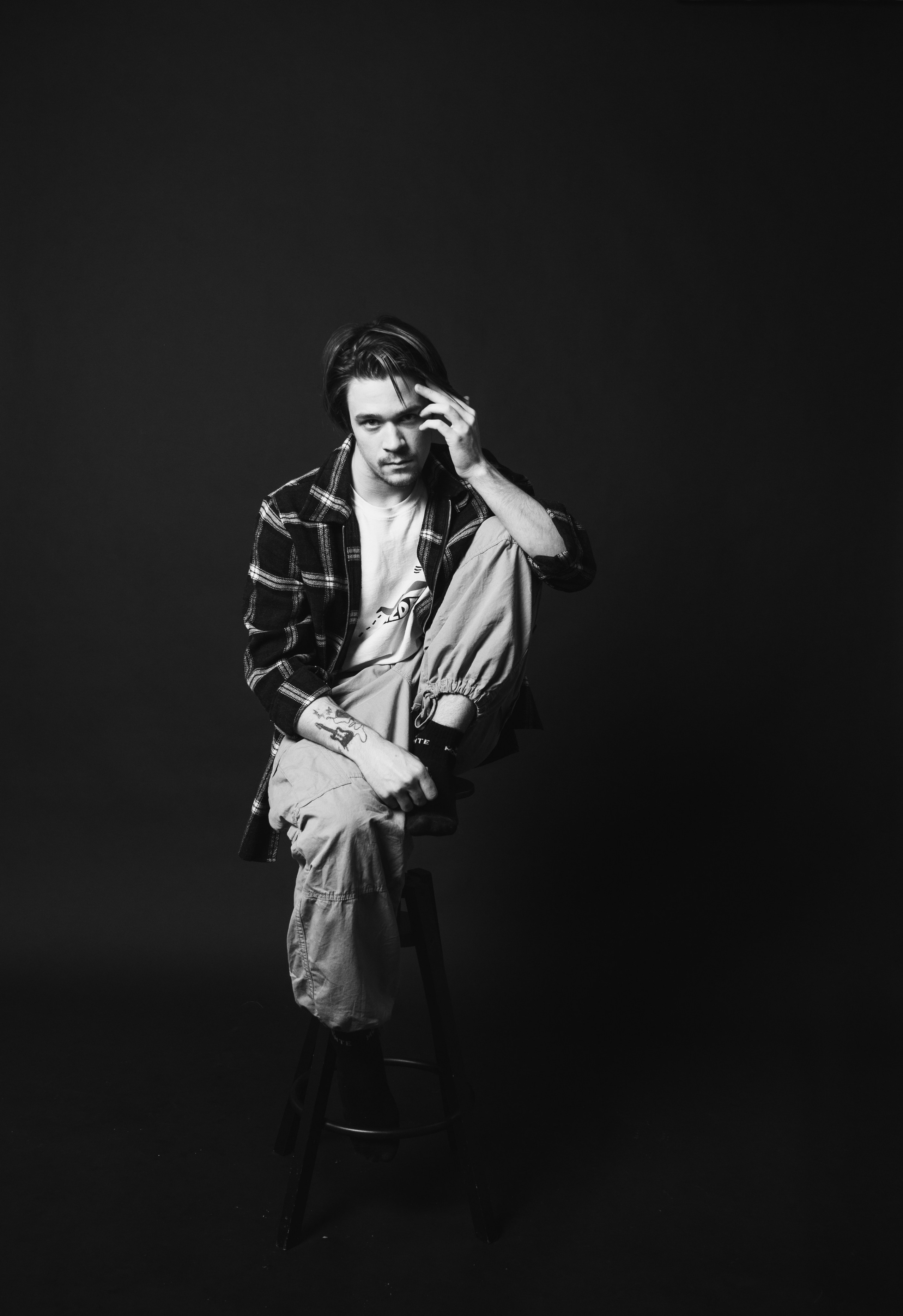 Мужская фотосессия в студии