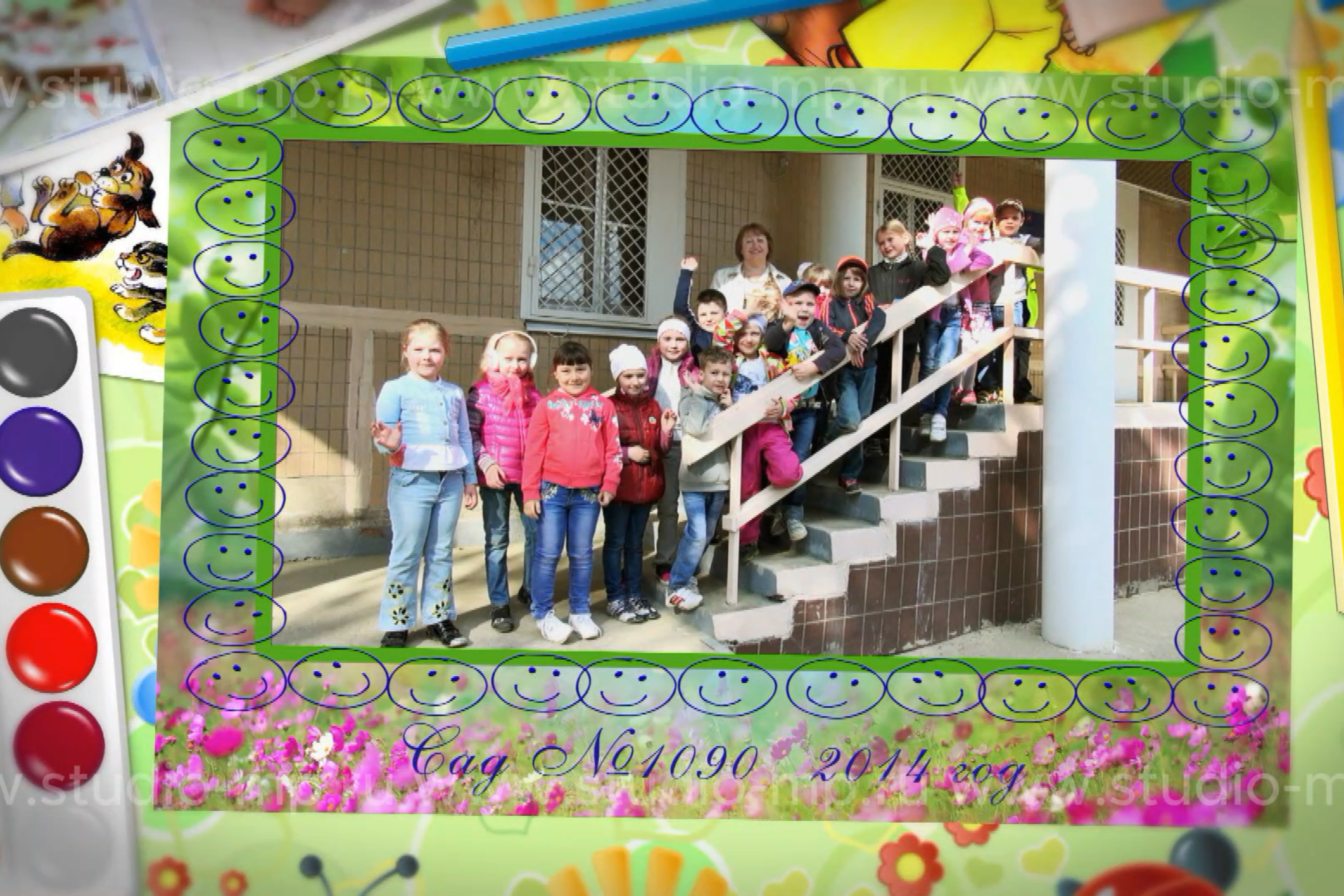 ГАЛЕРЕЯ фотографий для Детского сада. Фотограф и видеограф Москва. Свадебный фотограф, видеограф. Выпускные альбомы. Оживающие альбомы