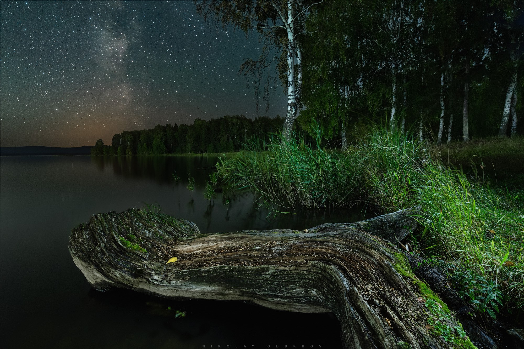 Как фотографировать пейзаж ночью. Автор: Николай Обухов.