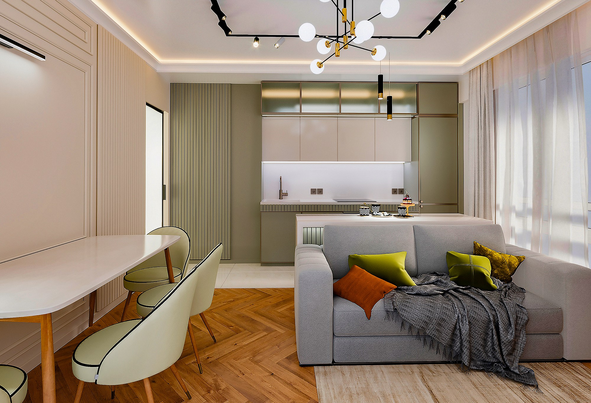 Дизайн-проект квартиры современная классика. Интерьерный дизайнер в Сочи Поплавская Татьяна. Проектирование интерьеров и организация процесса ремонта